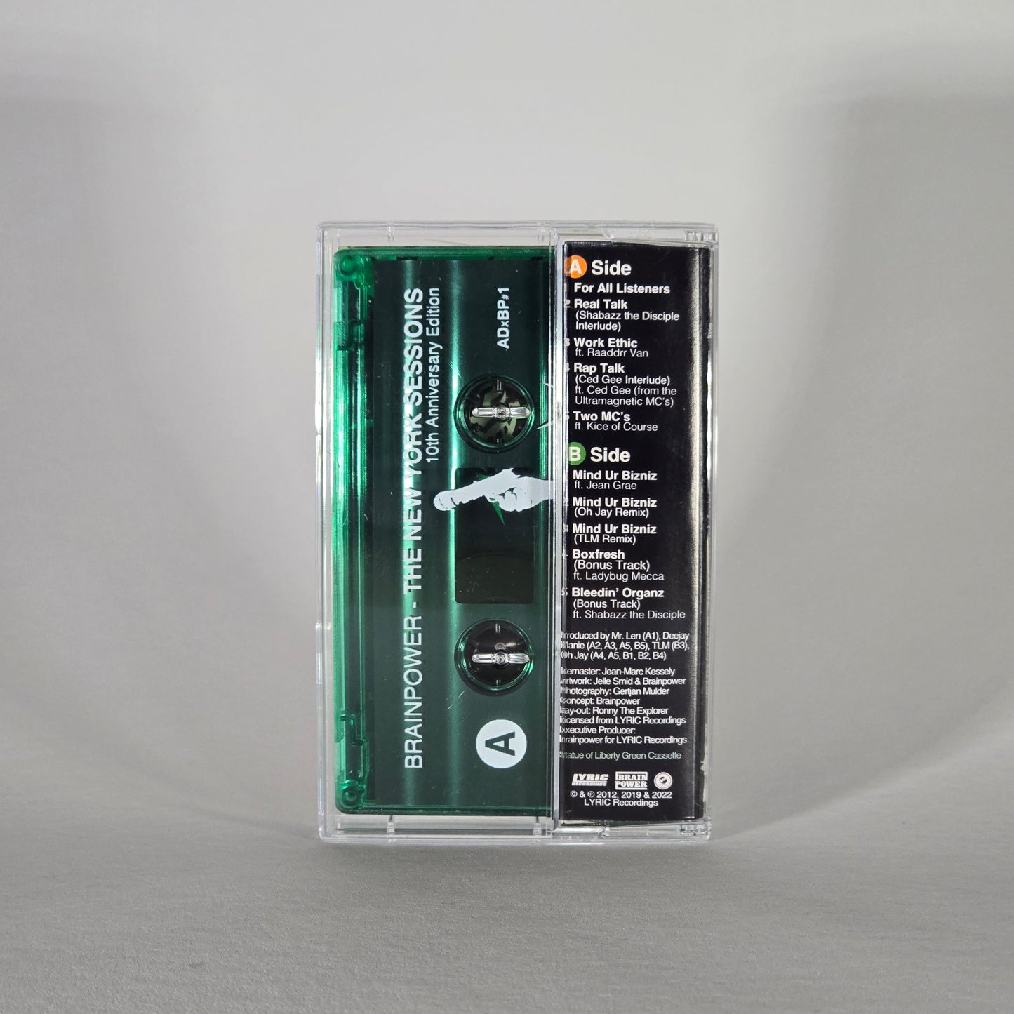 BRAINPOWER – DIE NEW YORK SESSIONS (FREIHEITSSTATUE GREEN) KASSETTE