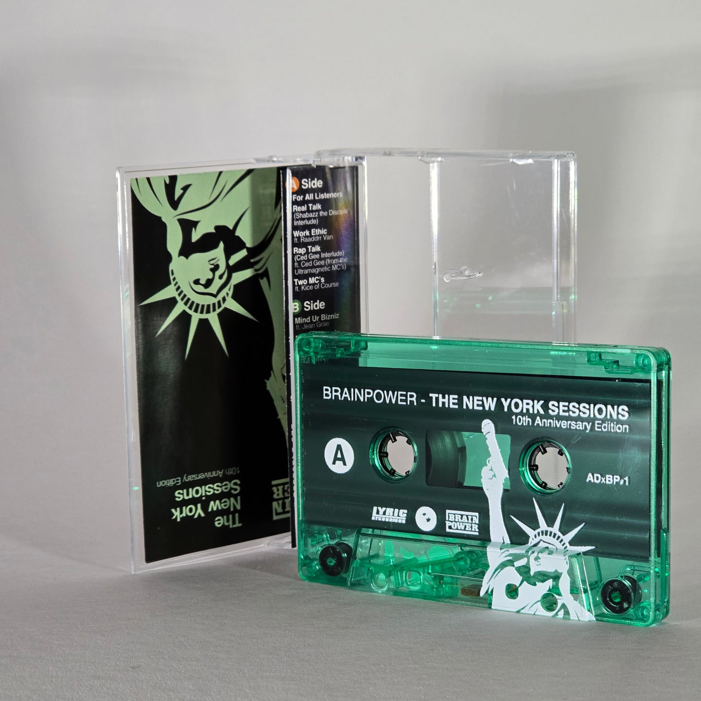 BRAINPOWER – DIE NEW YORK SESSIONS (FREIHEITSSTATUE GREEN) KASSETTE