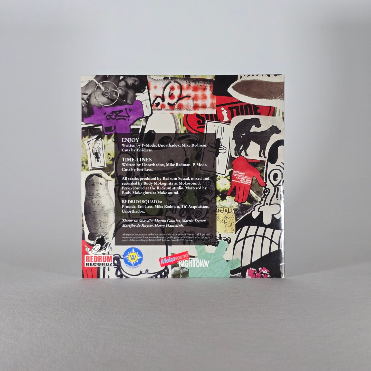 REDRUM SQUAD - ENJOY CD SINGLE -NEU!-
