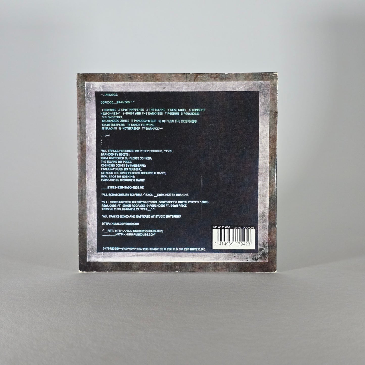 DOPE DOD – BRANDED (PANDORA'S BOX EDITION) CD IN LIMITIERTER AUFLAGE