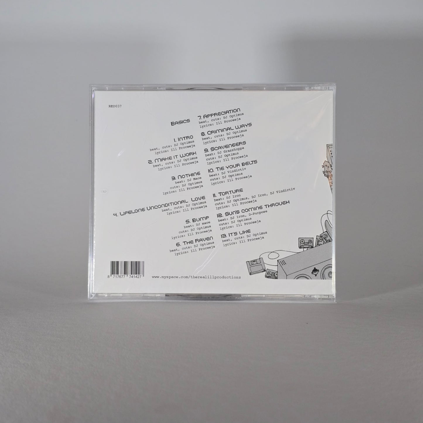 BASIC - ILL PRODUCTIONZ CD (VERSIEGELT) -NEU!-