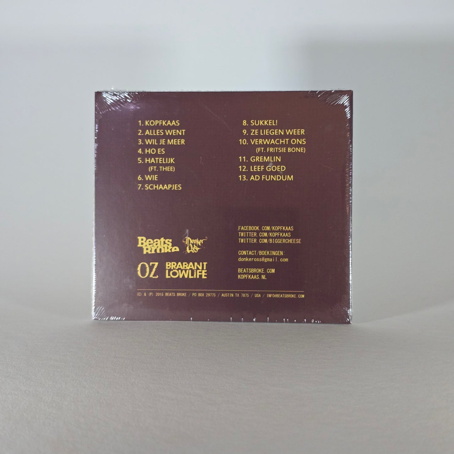 KOPFKAAS - KOPFKAAS CD (SEALED) -NIEUW!-