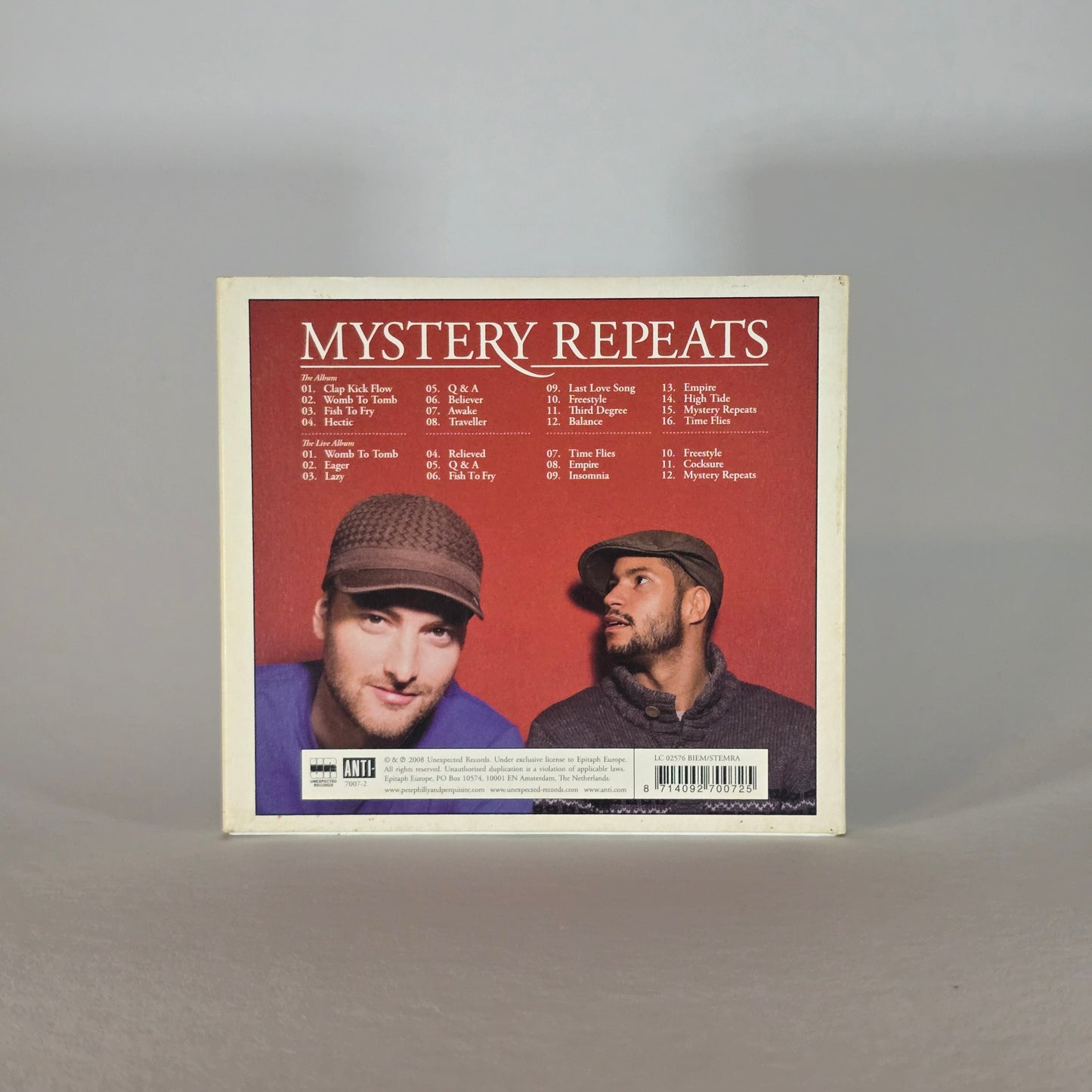 PETE PHILLY & PERQUISITE – MYSTERY REPEATS, DIE LIVE EDITION 2XCD