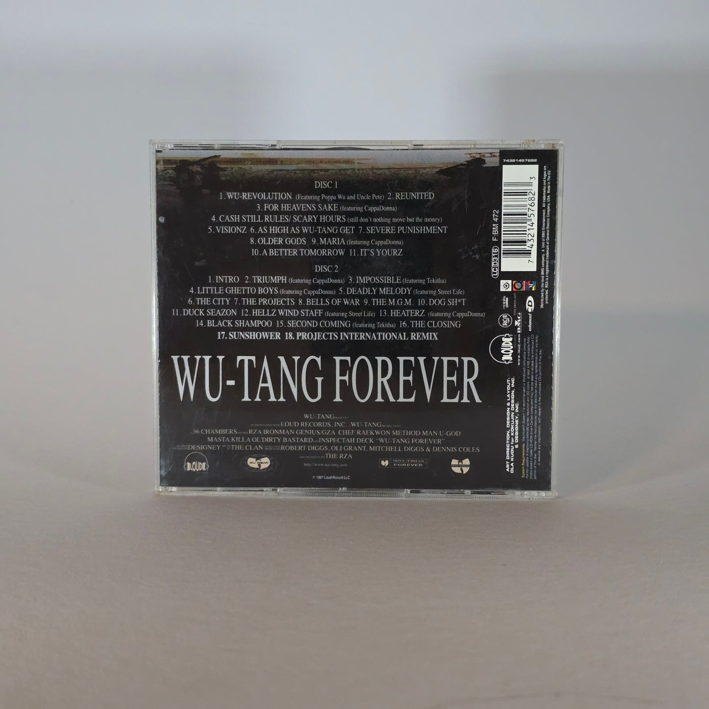 WU-TANG CLAN - WU-TANG FOREVER CD (2XCD)