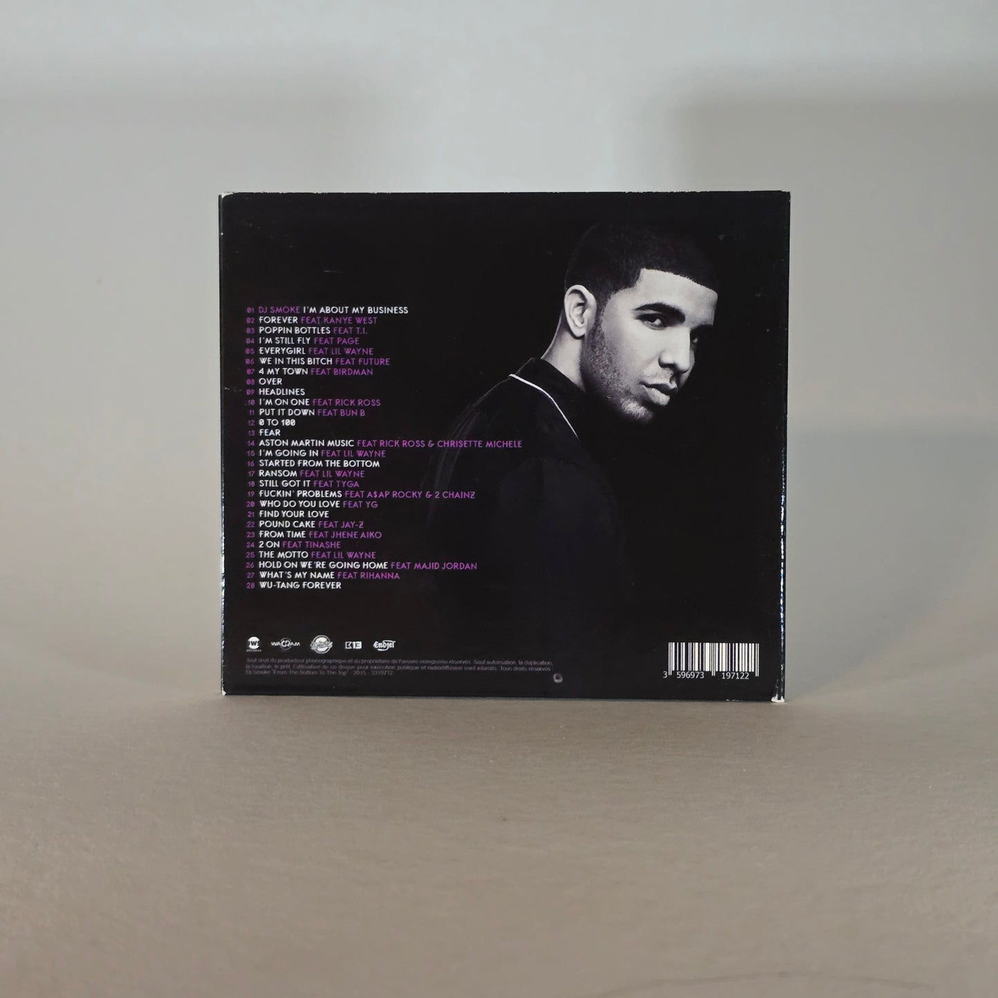 DRAKE X DJ SMOKE – FROM THE BOTTOM TO THE TOP (MIXTAPE) CD