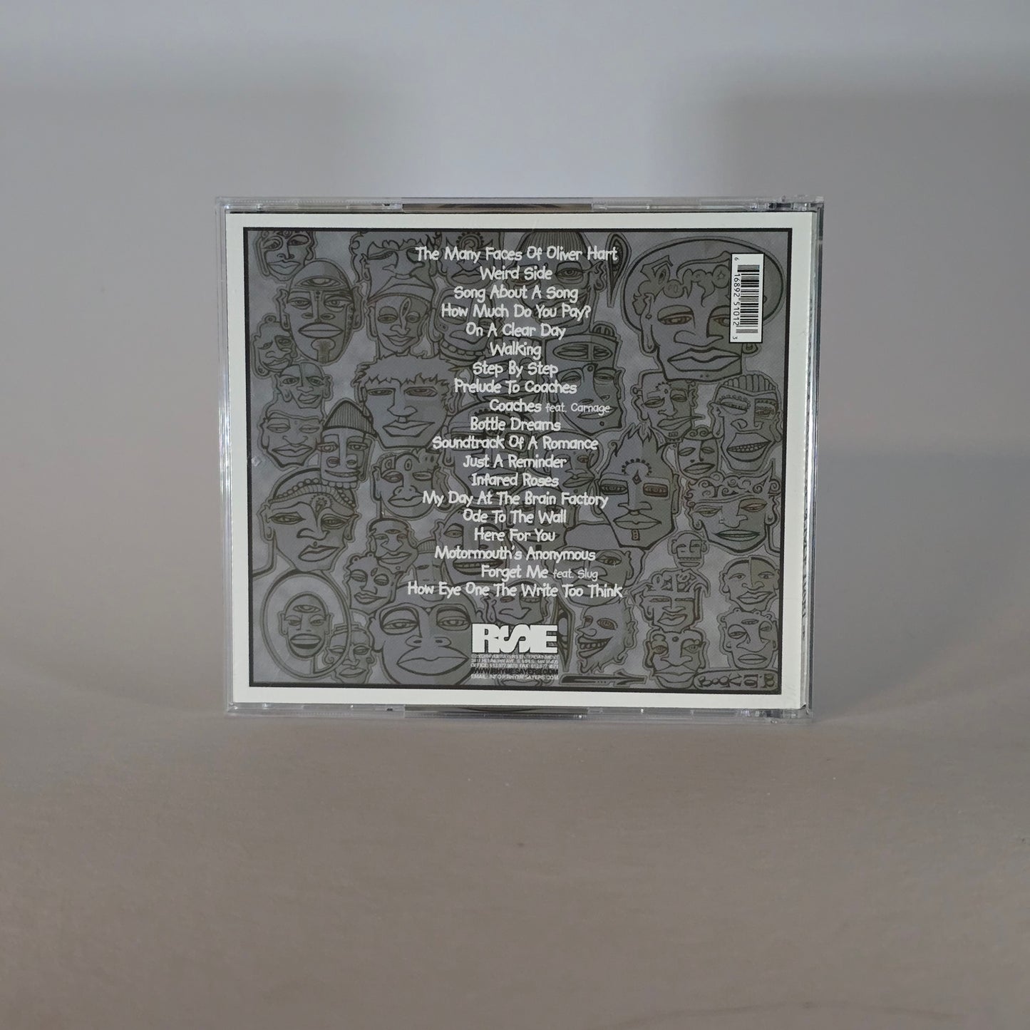 OLIVER HART - THE MANY FACES OF OLIVER HART OR HOW I ONE THE WRITE TOO THINK CD