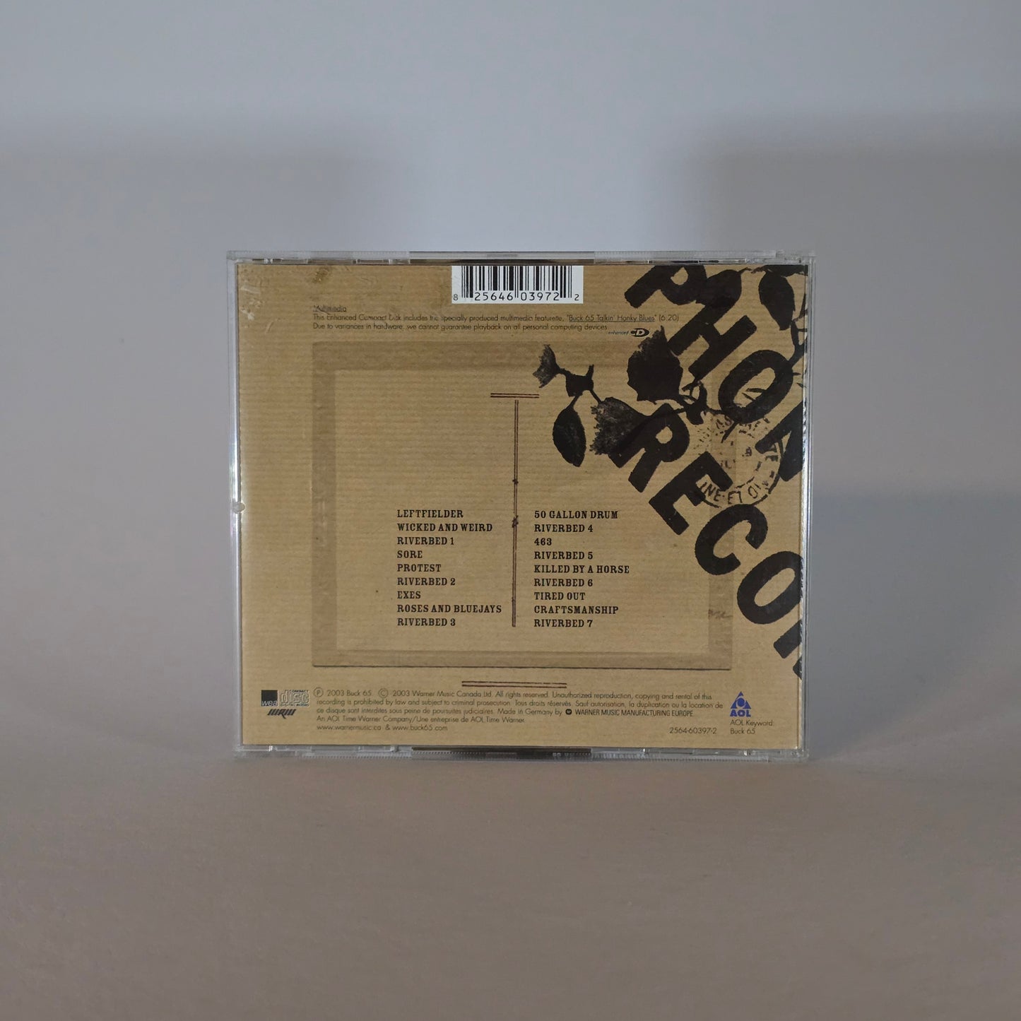 BUCK 65 – TALKIN' HONKY BLUES-CD