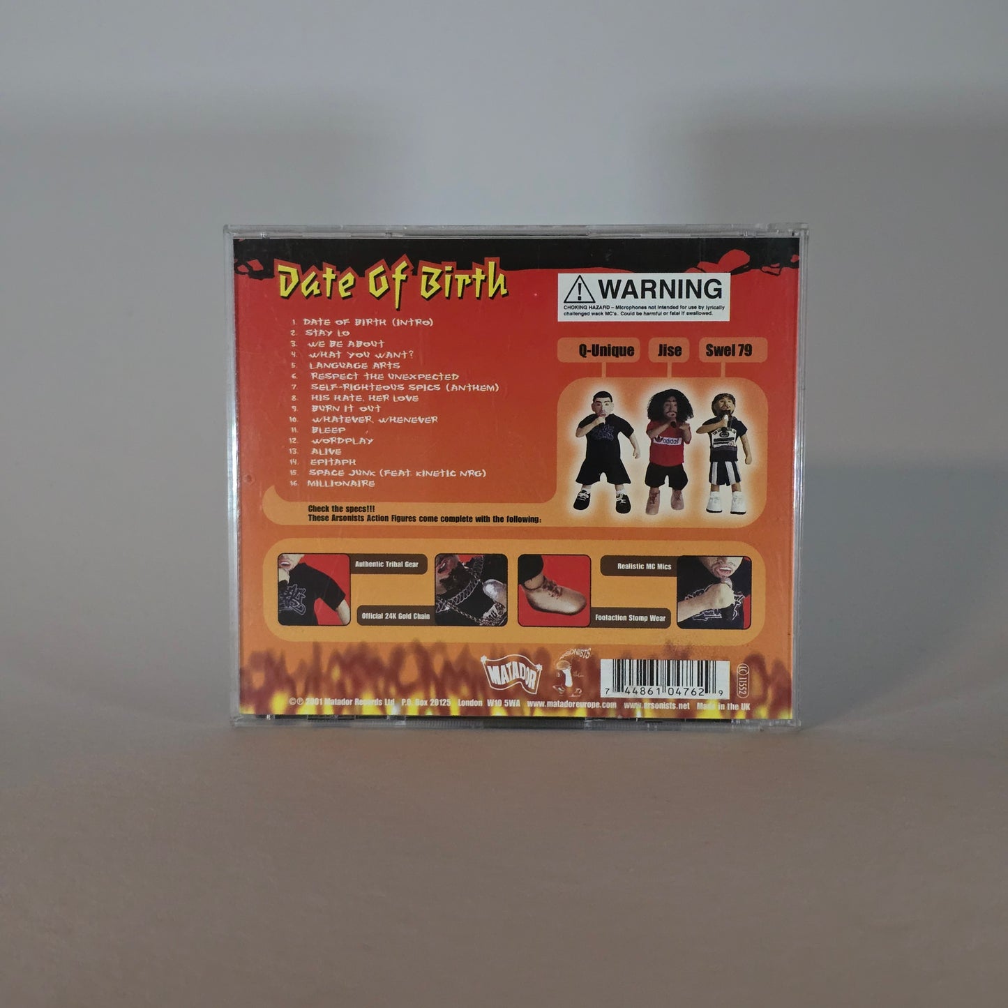 Brandstifter – Geburtsdatum-CD
