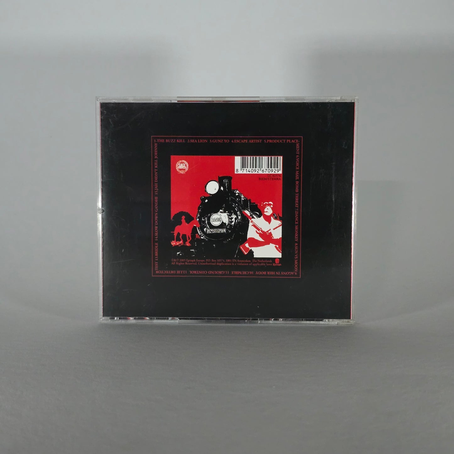 SAGE FRANCIS – EINE GESUNDE DISTRAUST-CD