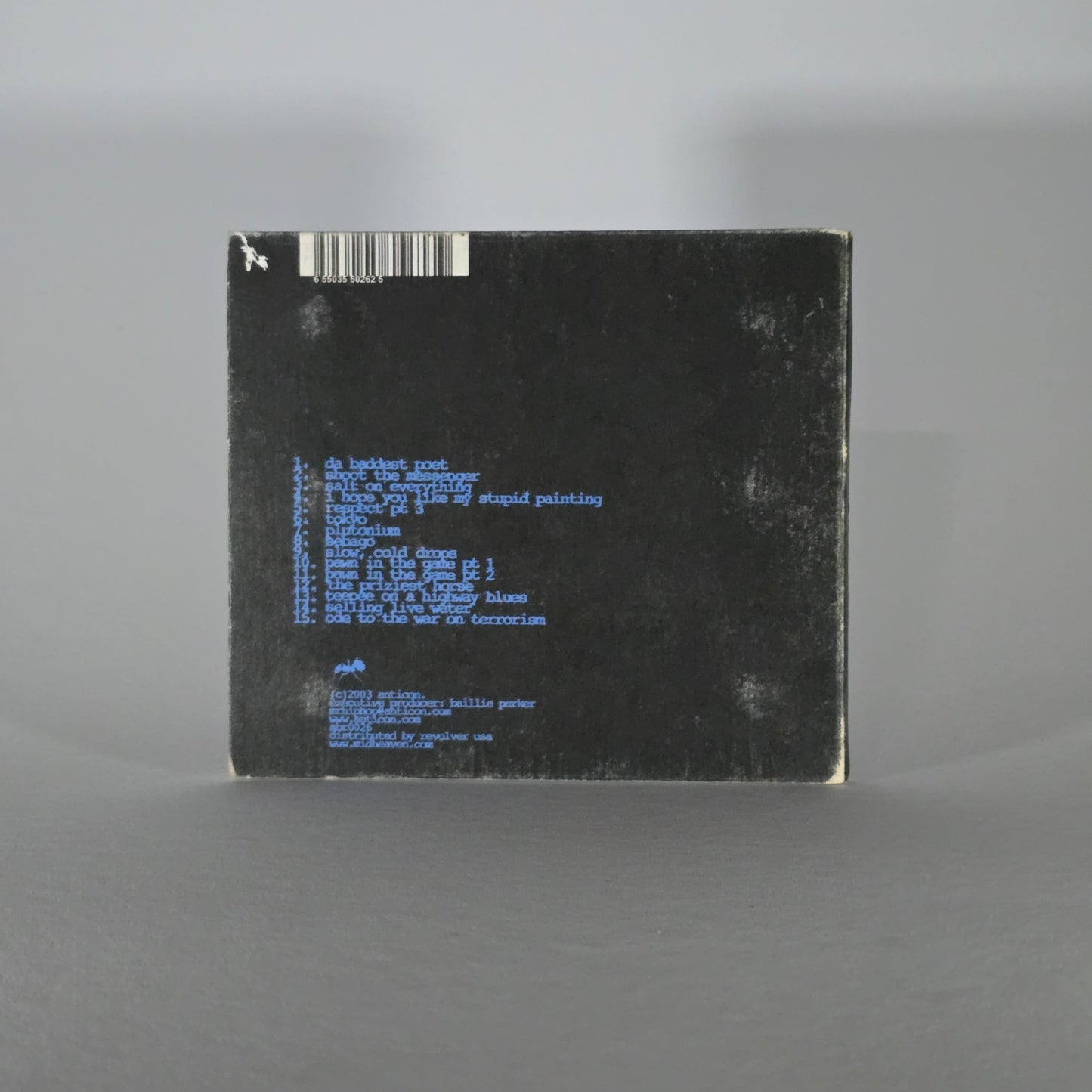 SOLE – VERKAUF EINER LIVE WATER-CD