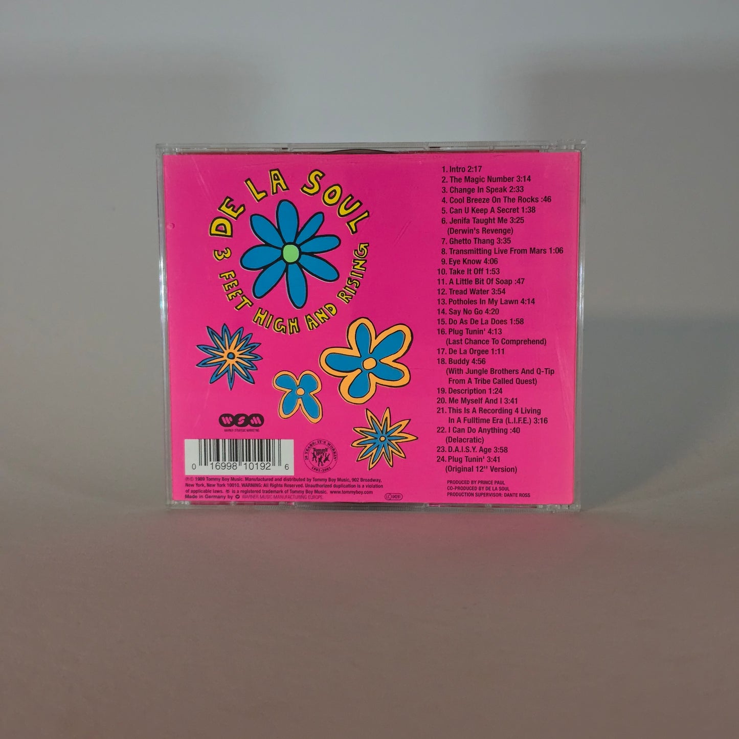 DE LA SOUL – 3 FEET HIGH AND RISING CD (2XCD)