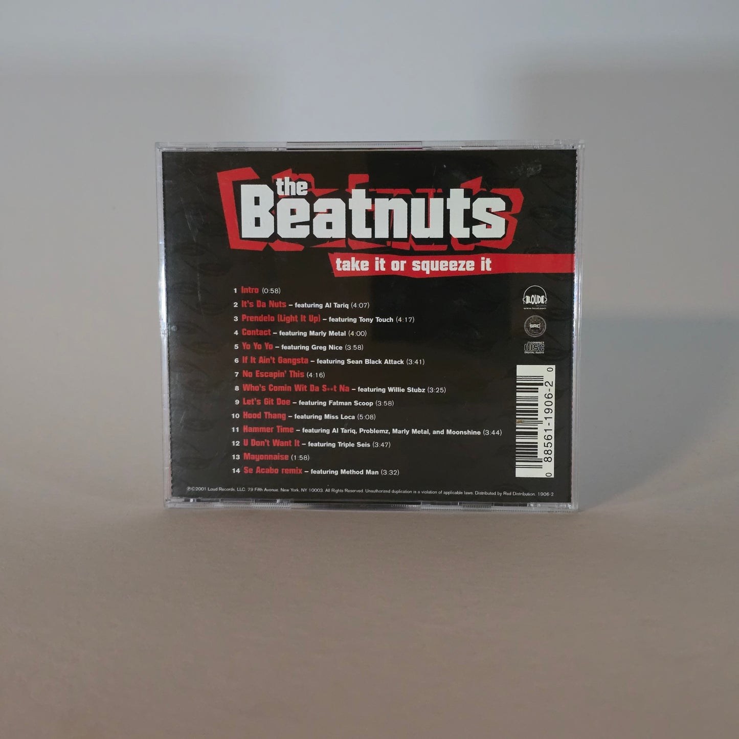 THE BEATNUTS - TAKE IT OR SQUEEZE IT CD