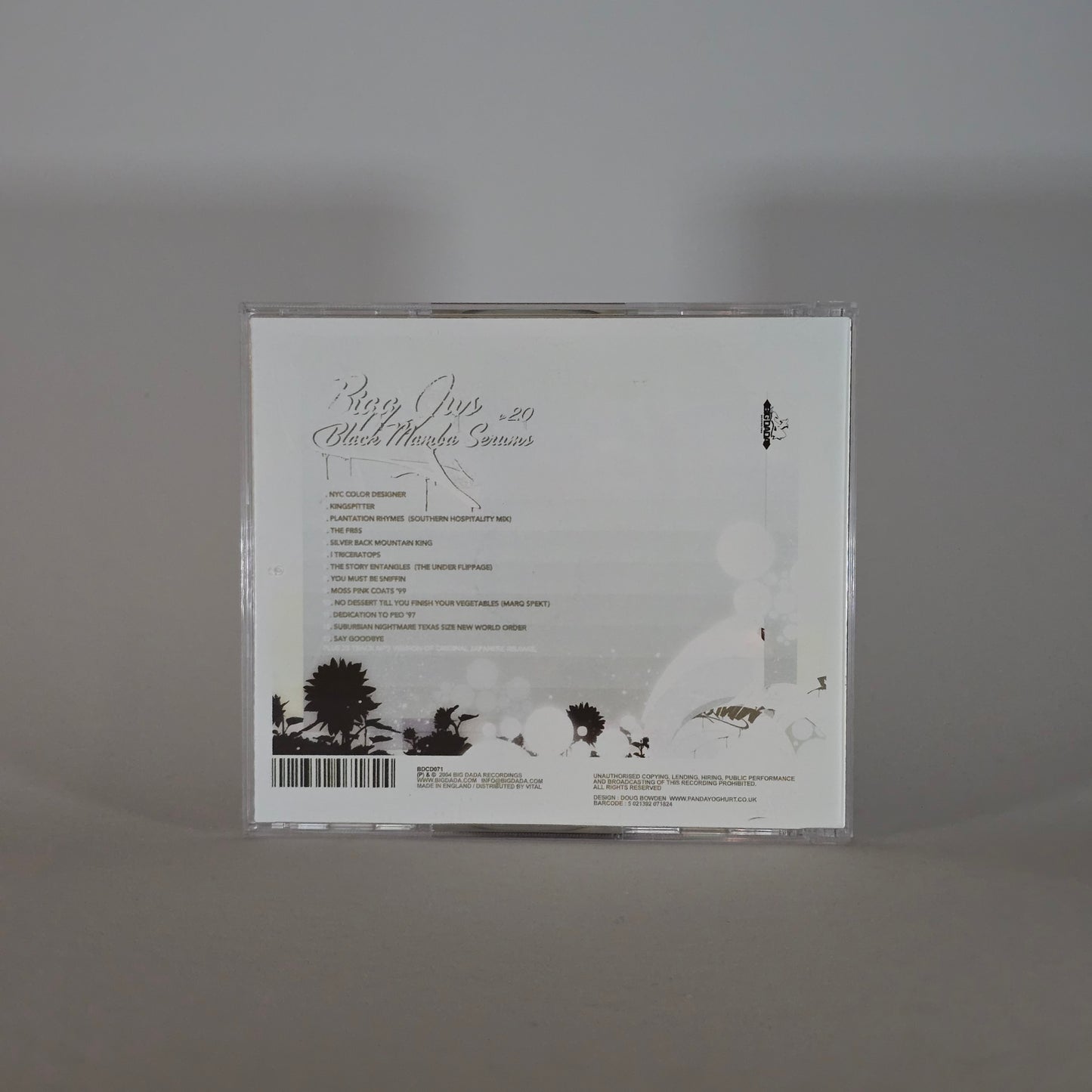 BIG JUICE - BLACK MAMBA SERUMS V2.0 CD -NEW!-