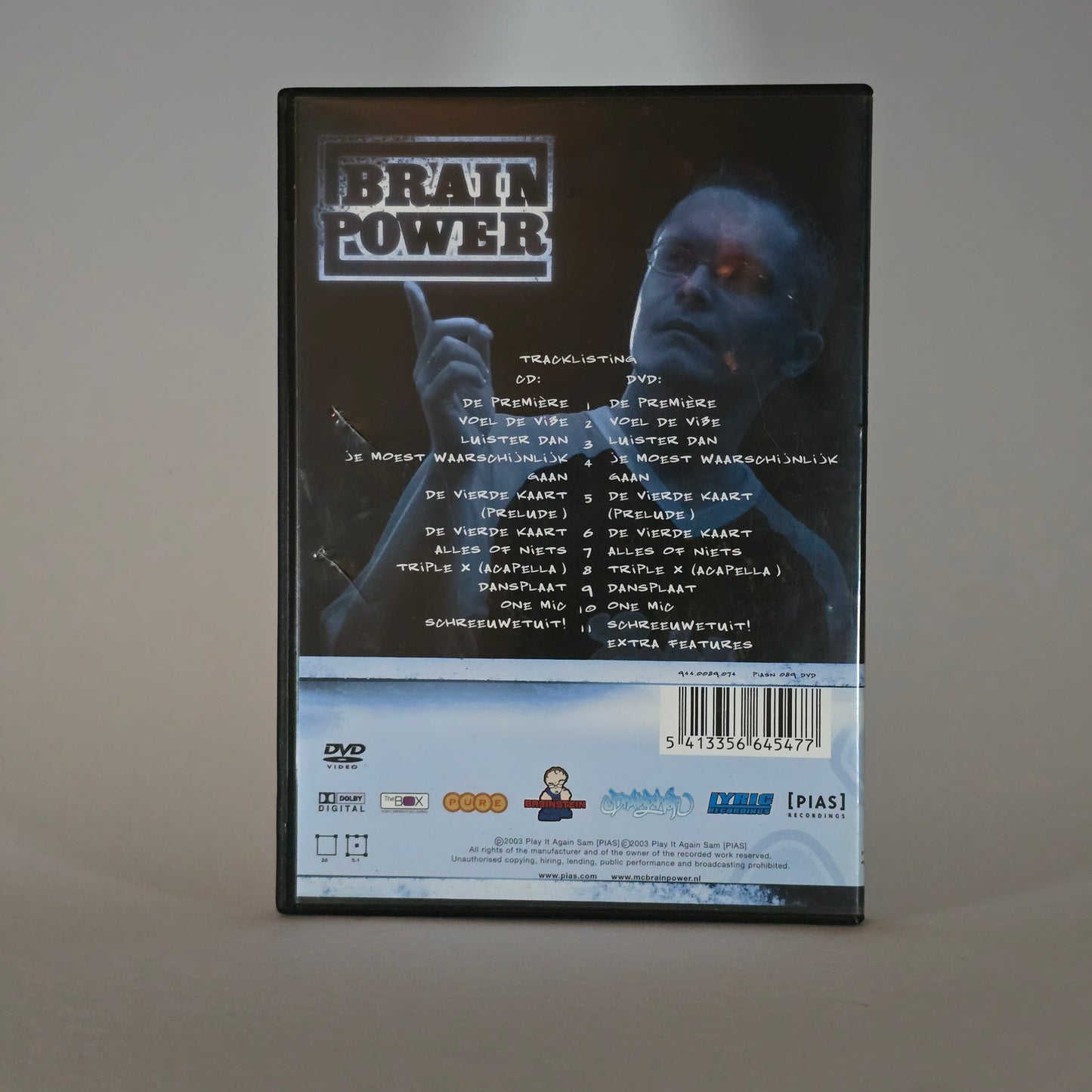 BRAINPOWER - THE BOX PURE SESSION DVD + CD
