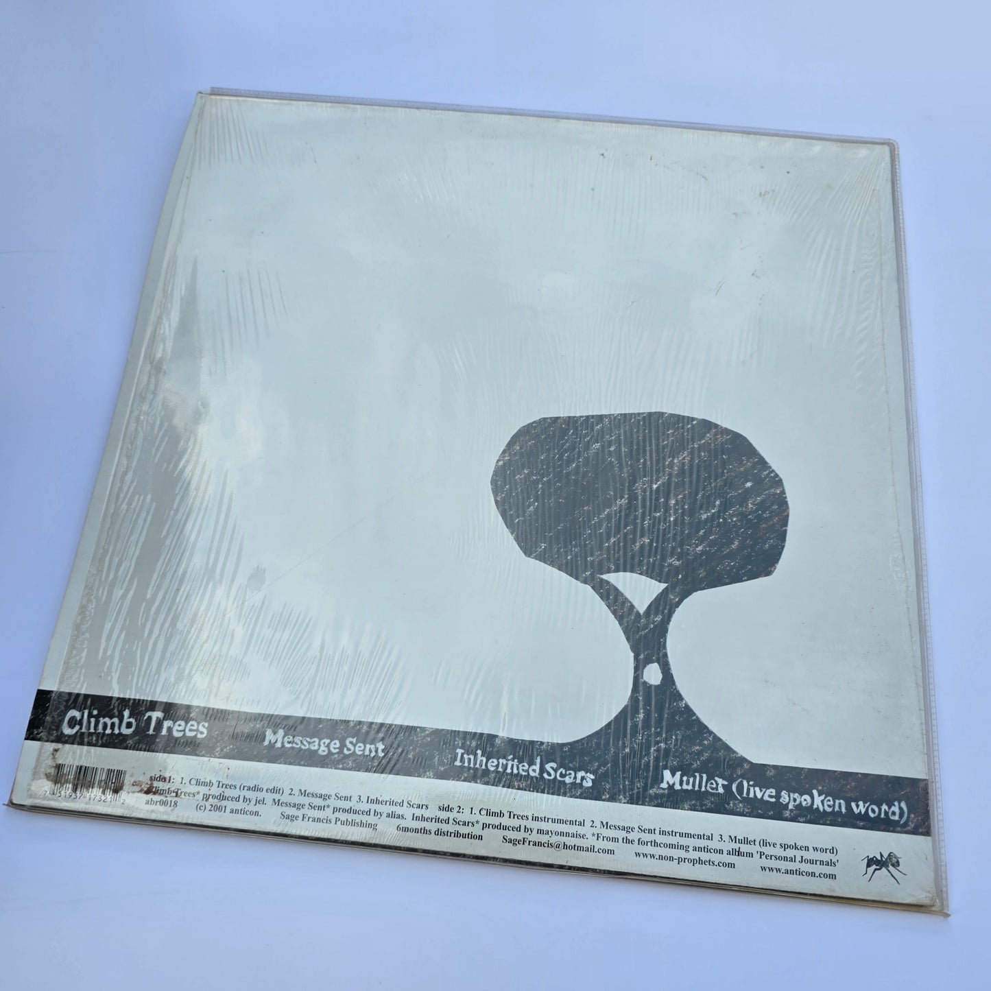 SAGE FRANCIS – CLIMB TREES 12" VINYL