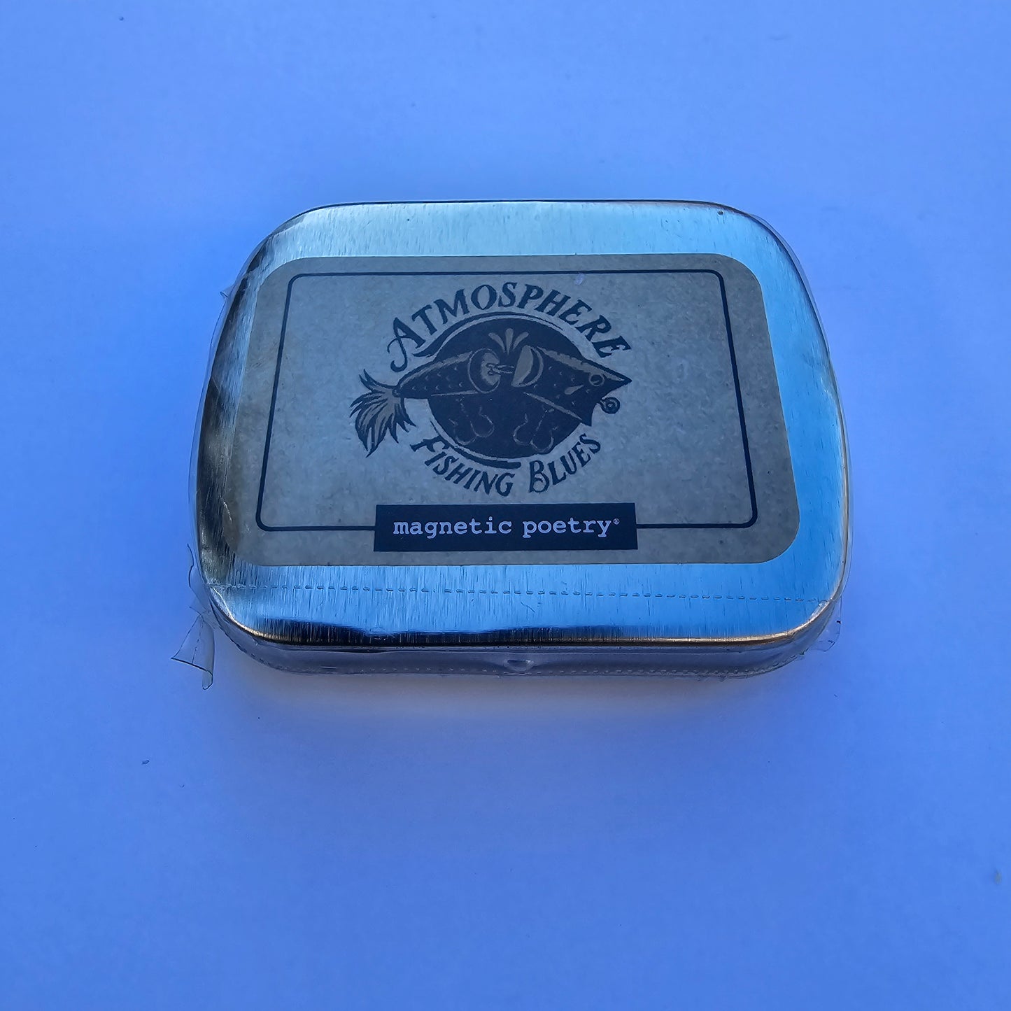 ATMOSPHERE - FISHING BLUES MAGNETIC POETRY SET (SEALED) -NIEUW!-