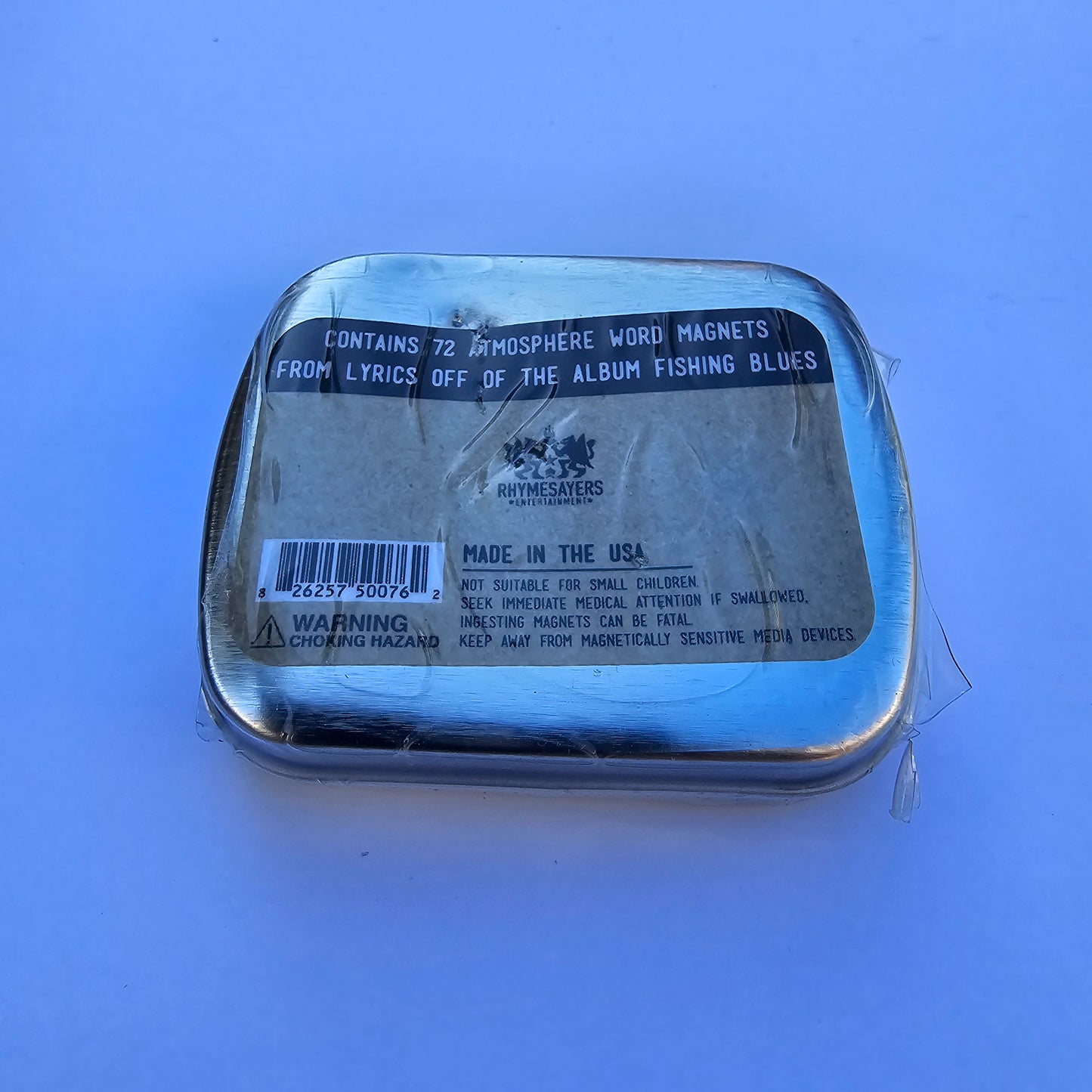 ATMOSPHERE - FISHING BLUES MAGNETIC POETRY SET (SEALED) -NIEUW!-