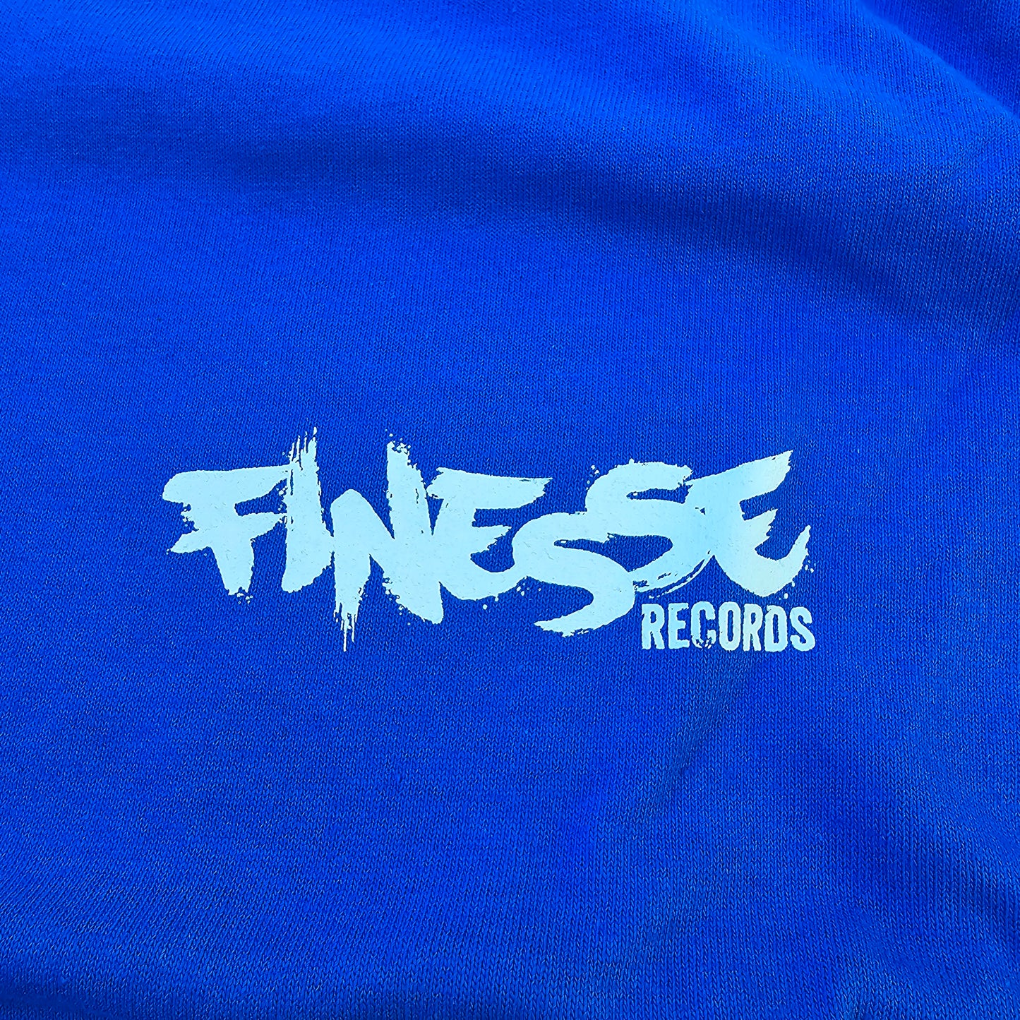 T-SHIRT, FINESSE RECORDS LOGO (BLUE) -NEW!-