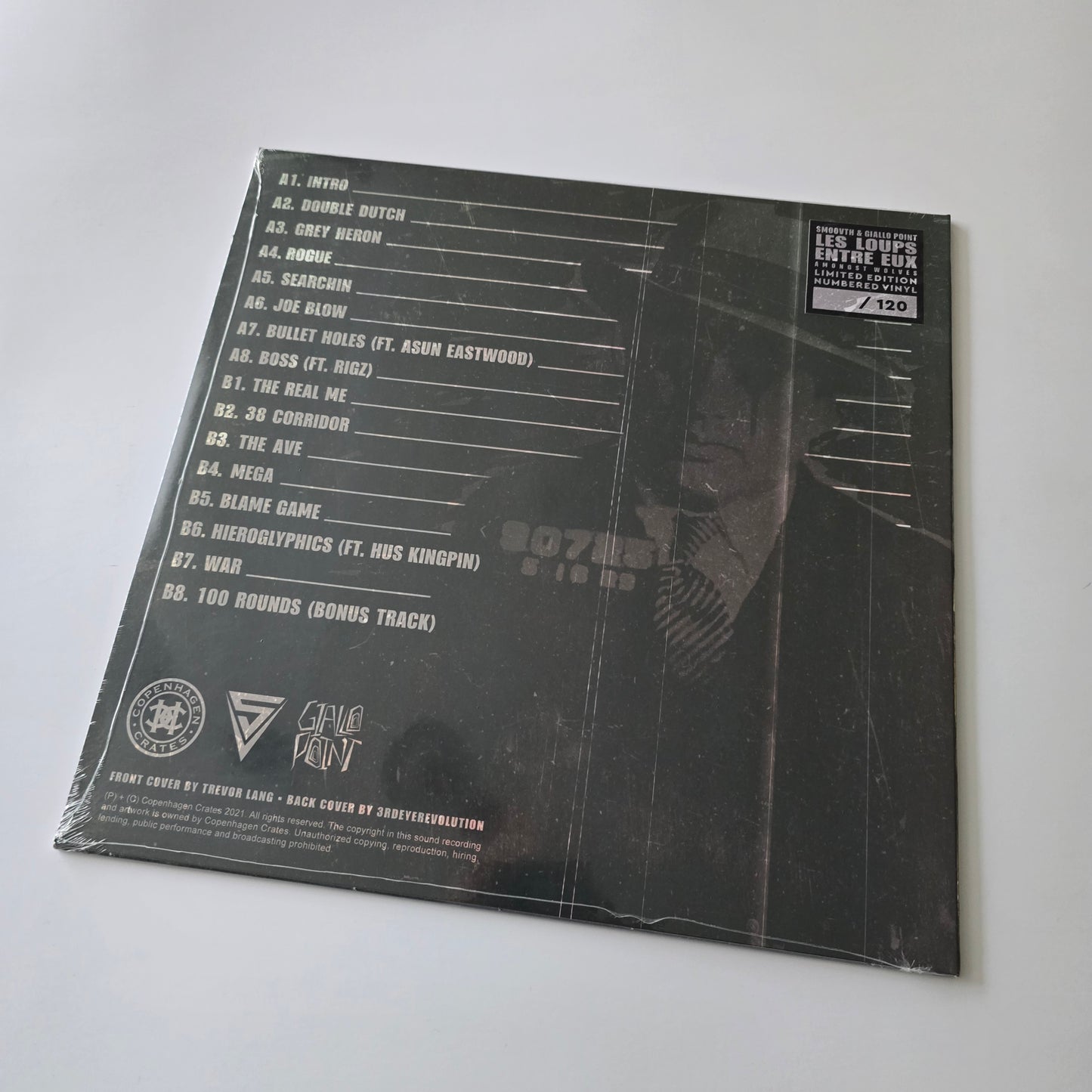 SMOOVTH X GIALLO POINT - AMONGST WOLVES (SEALED) LIMITED EDITION BLACK VINYL -NEW!-