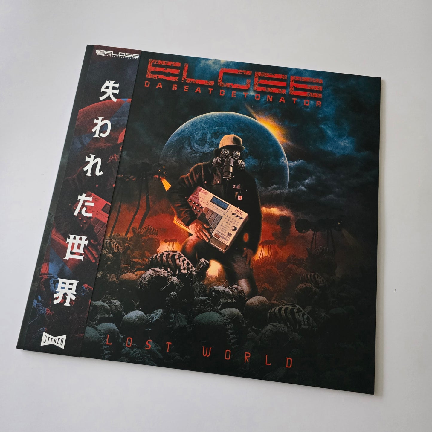 ELGEE DA BEATDETONATOR - LOST WORLD LIMITED EDITION RED VINYL WITH OBI STRIP -NEW!-