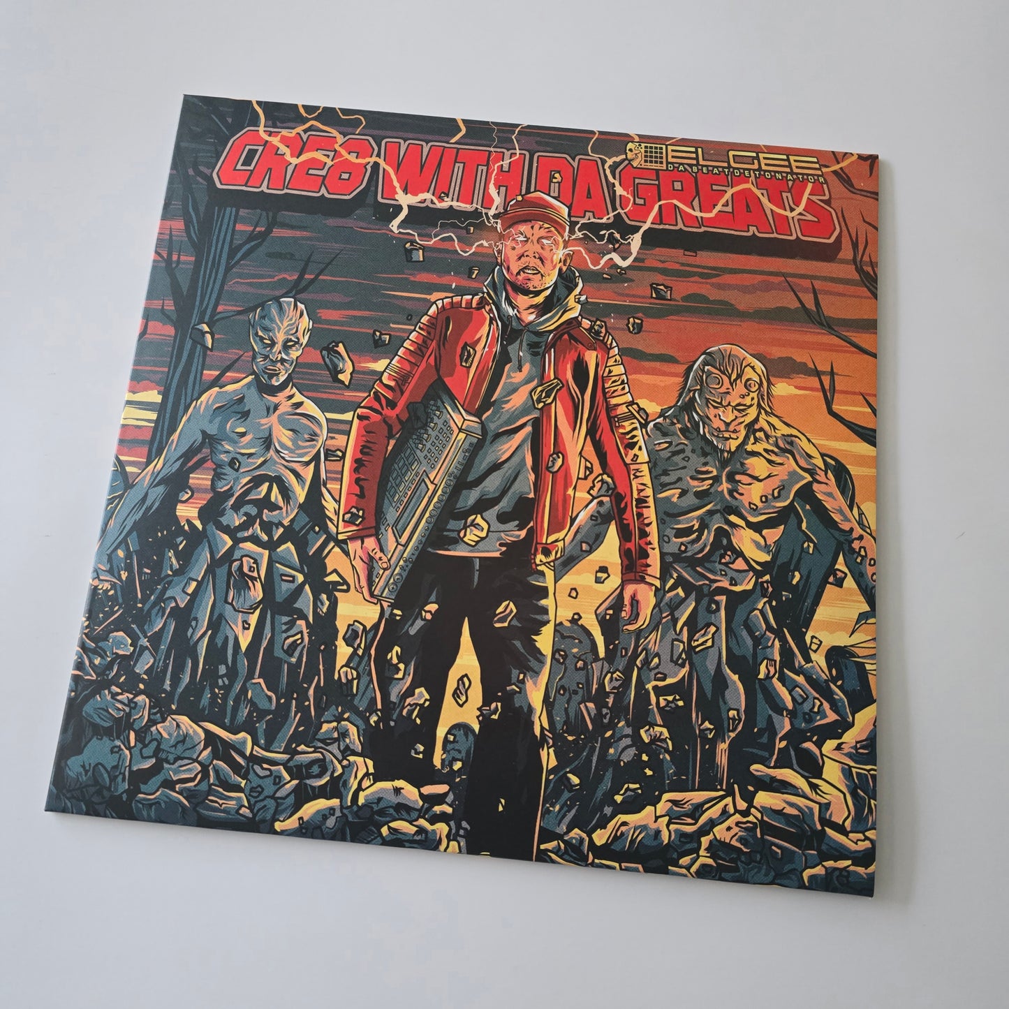 ELGEE DA BEATDETONATOR - CRE8 WITH DA GREAT LIMITED EDITION COLORED VINYL -NEW!-