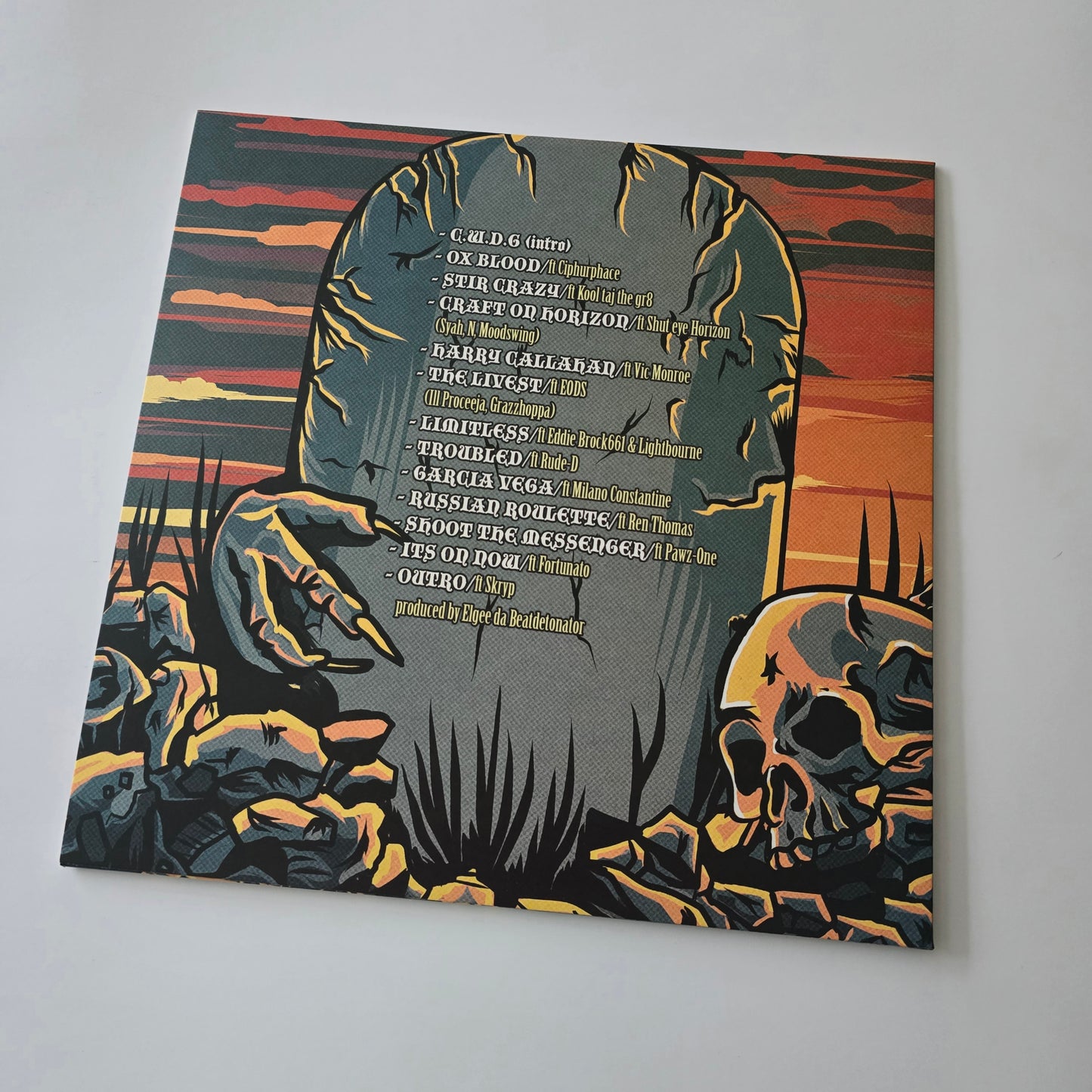 ELGEE DA BEATDETONATOR - CRE8 WITH DA GREAT LIMITED EDITION COLORED VINYL -NEW!-