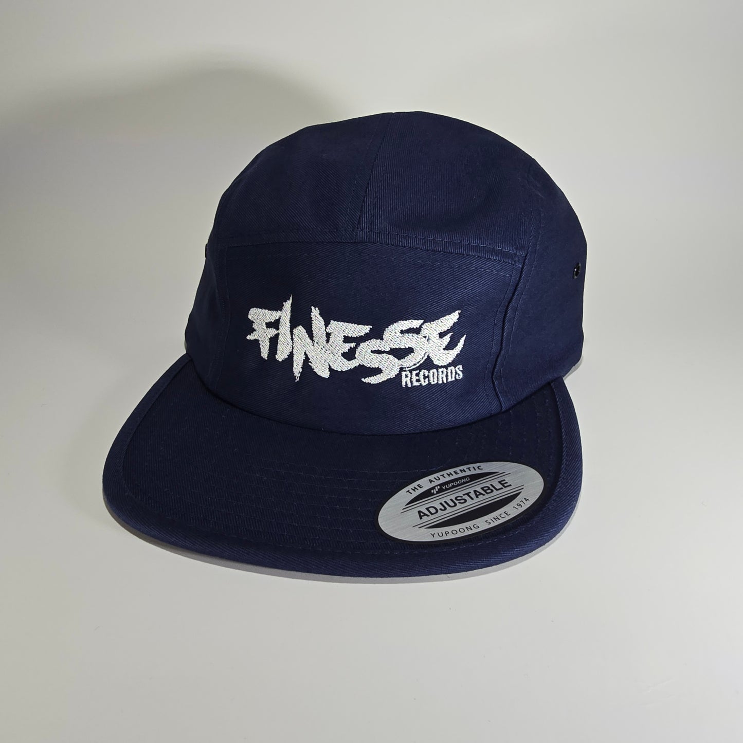 FINESSE RECORDS FLEXFIT 5 PANEL NAVY -NEW!-