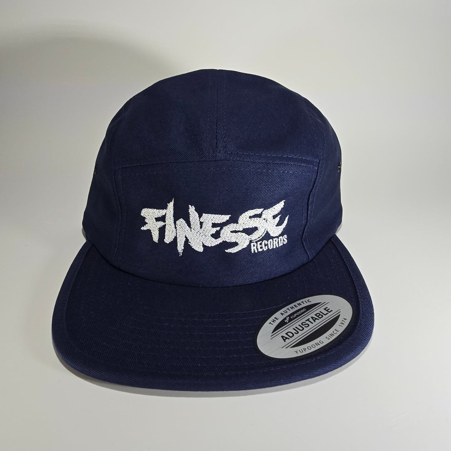 FINESSE RECORDS FLEXFIT 5 PANEL NAVY -NEW!-