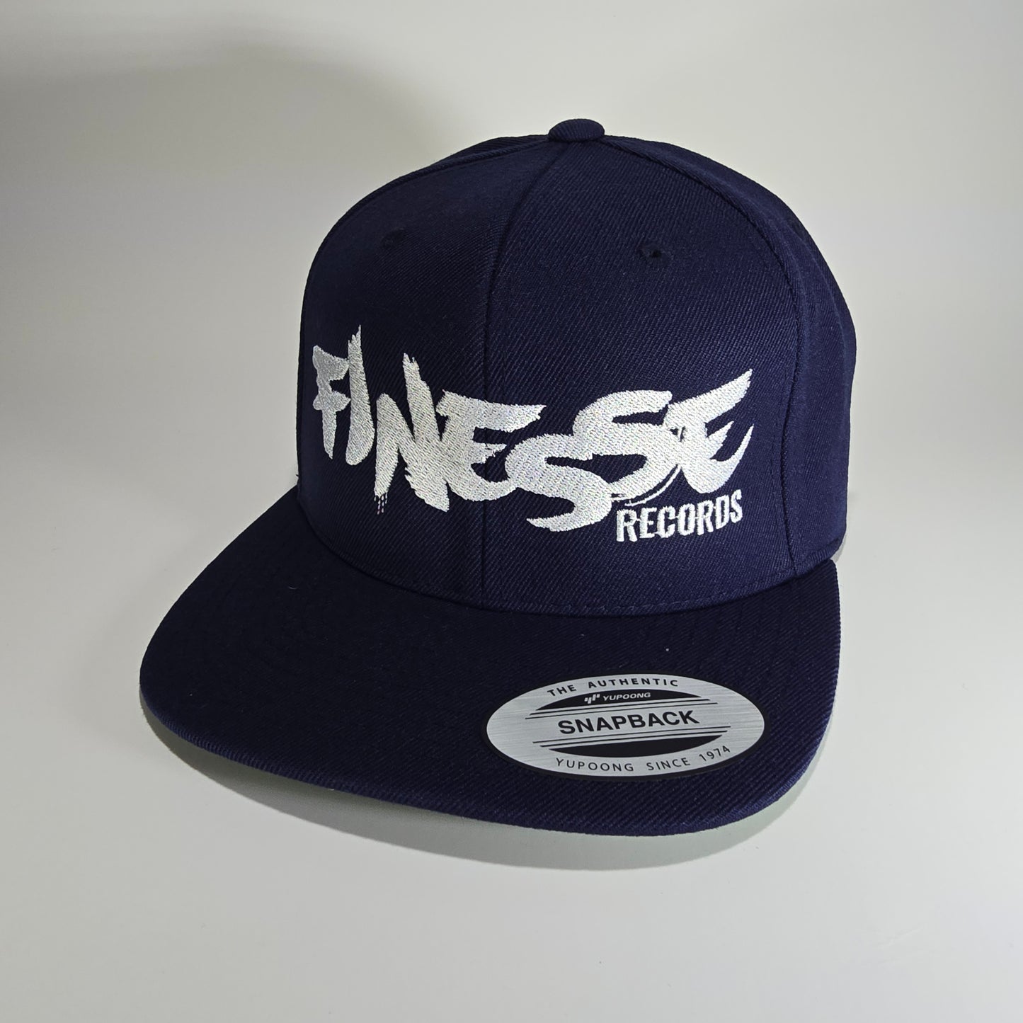 FINESSE RECORDS FLEXFIT SNAPBACK NAVY -NEW!-