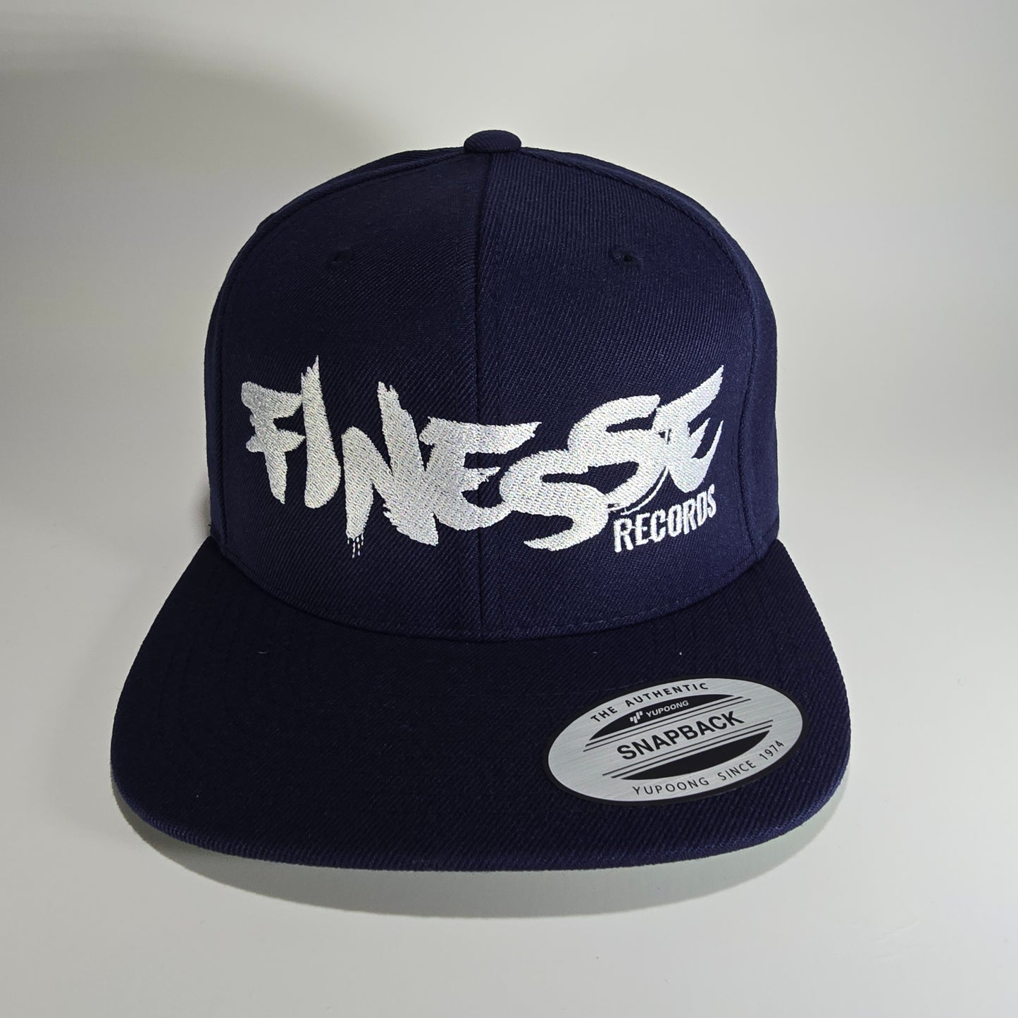 FINESSE RECORDS FLEXFIT SNAPBACK NAVY -NEW!-