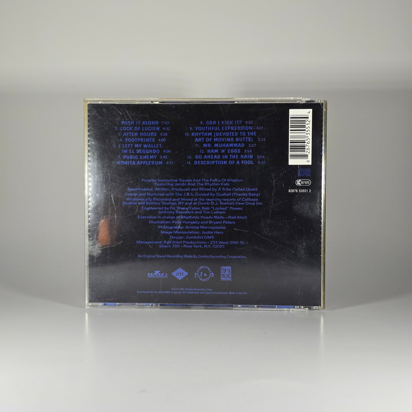 A TRIBE CALLED QUEST - PEOPLE'S INSTINCTIVE TRAVELS AND THE PATHS OF RHYTHM CD