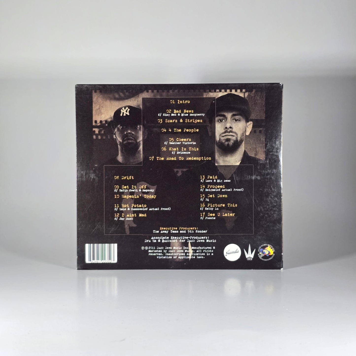 THE AWAY TEAM - SCARS & STRIPES CD