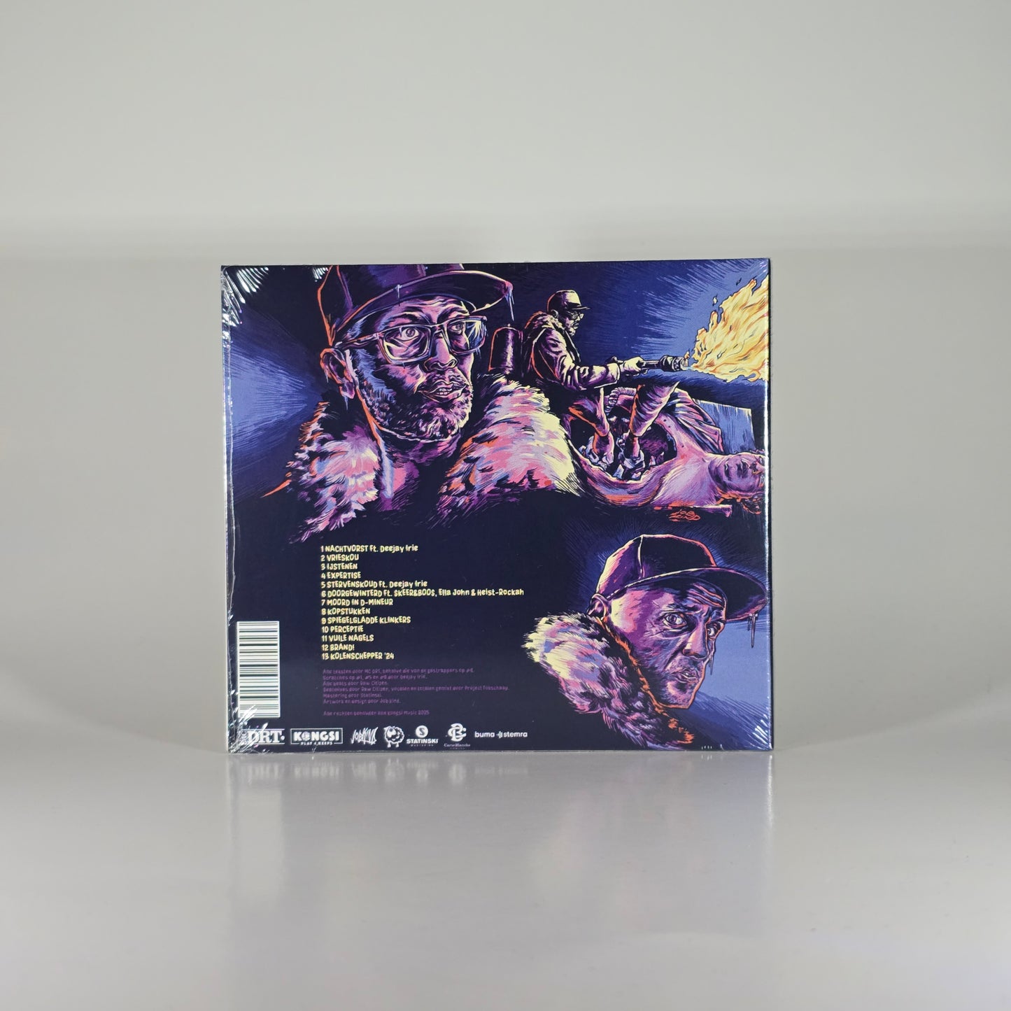 MC DRT X RAW CITIZEN - IJSTENEN (SEALED) LIMITED EDITION CD -NIEUW!-