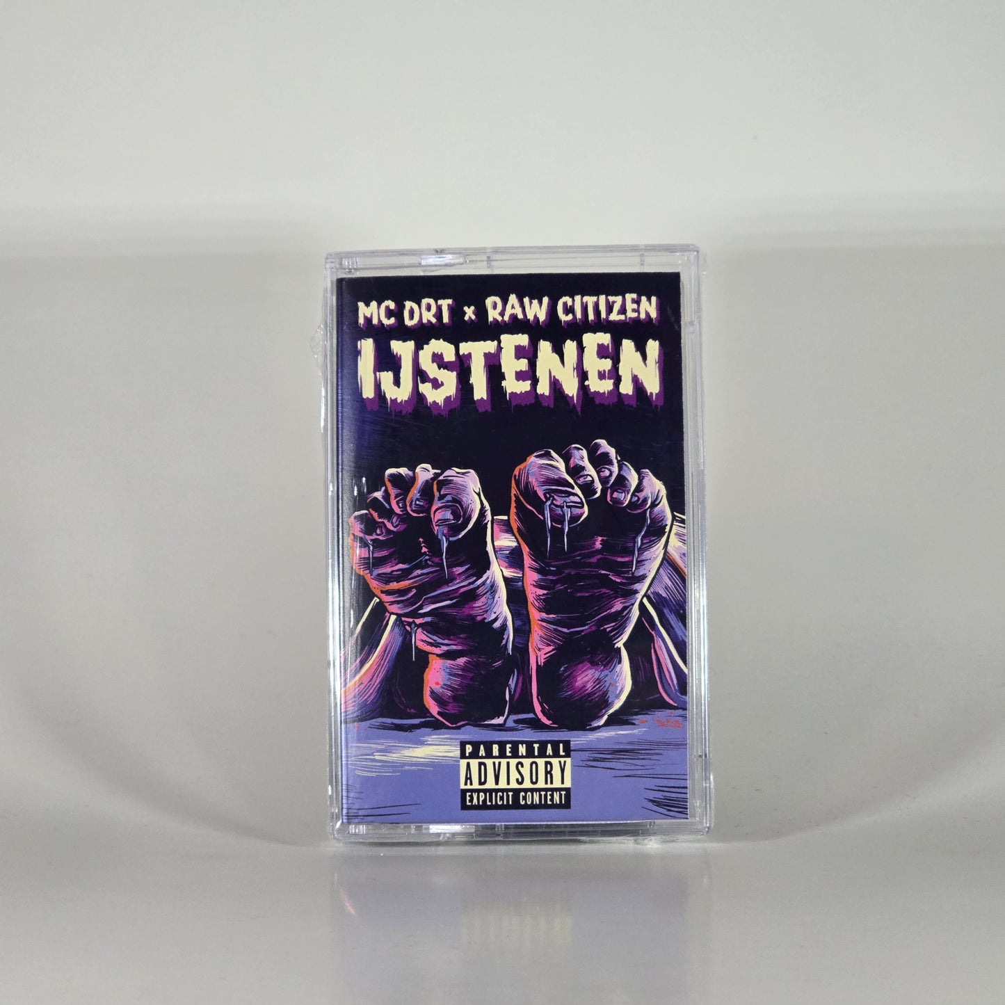 MC DRT X RAW CITIZEN - IJSTENEN (SEALED) LIMITED EDITION CASSETTE -NIEUW!-