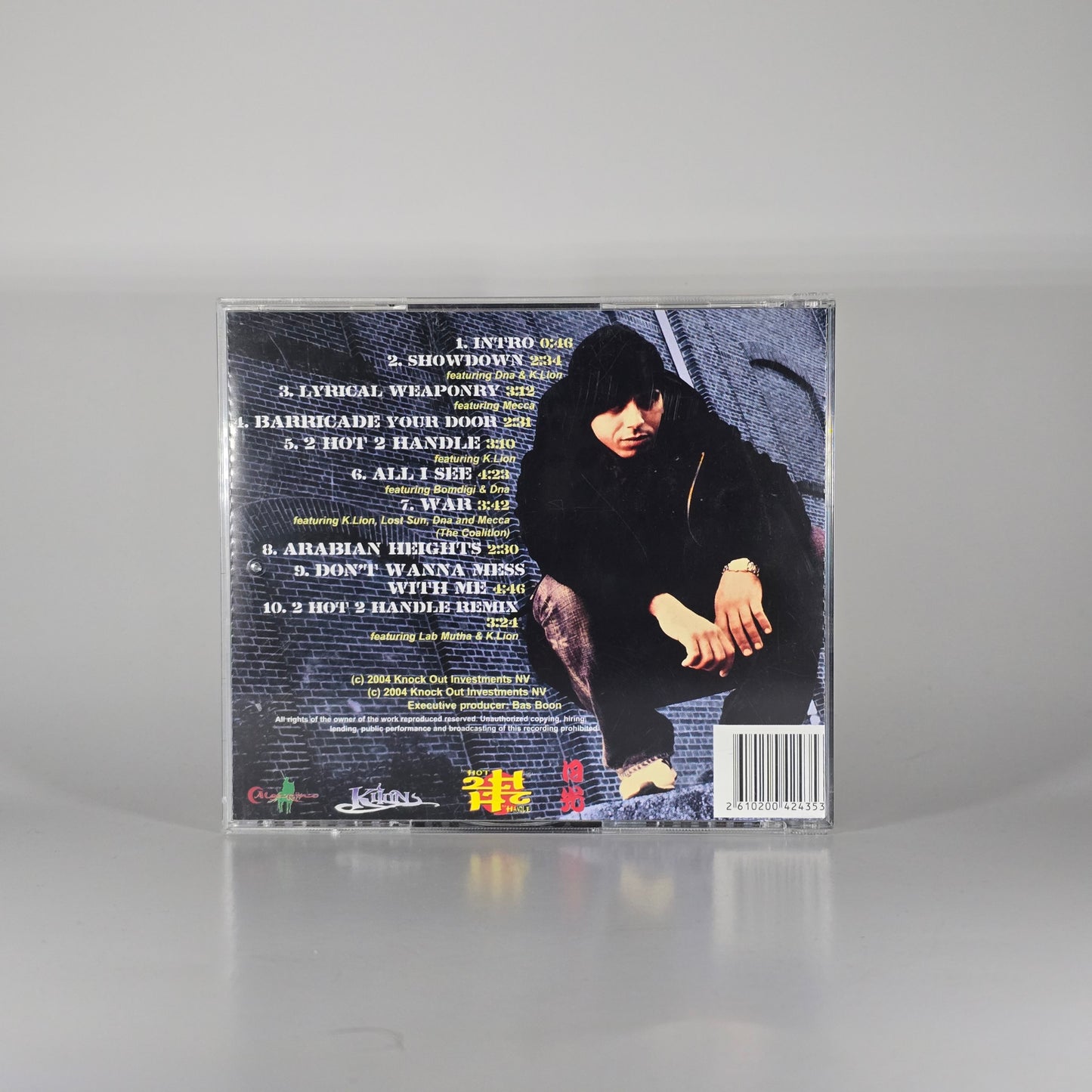 ALGERINO - TOO HOT TO HANDLE CD