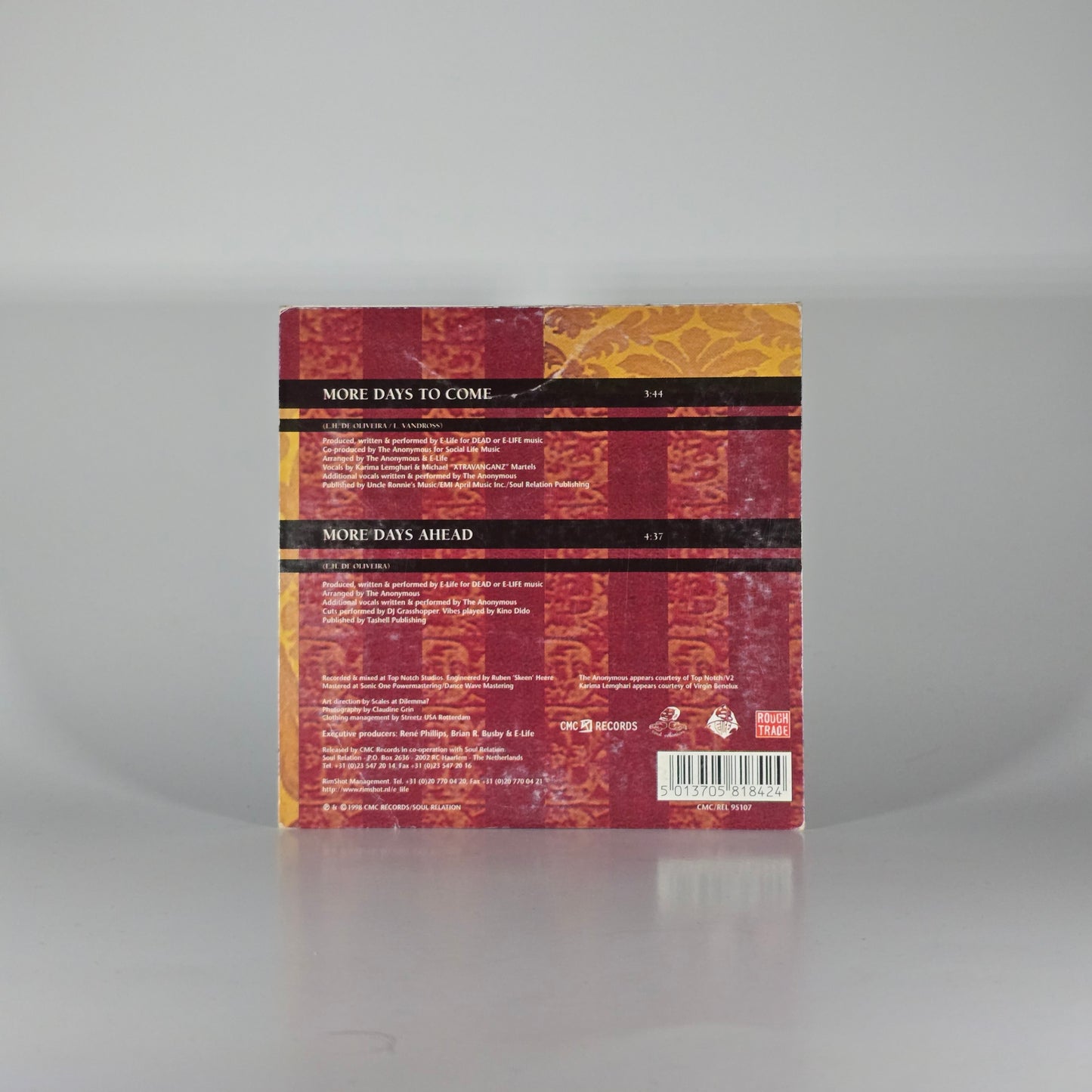 E-LIFE - MORE DAYS TO COME CD SINGLE