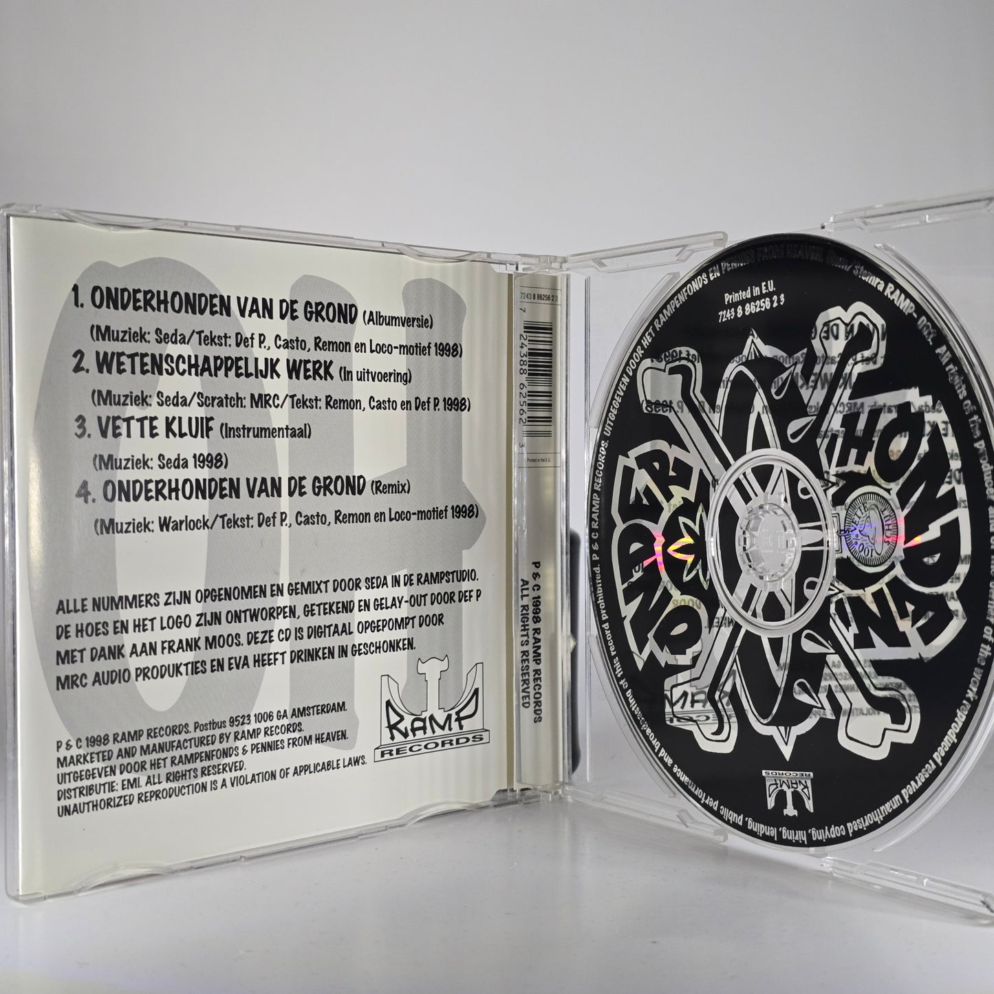 ONDERHONDEN - ONDERHONDEN VAN DE GROND CD MAXI-SINGLE