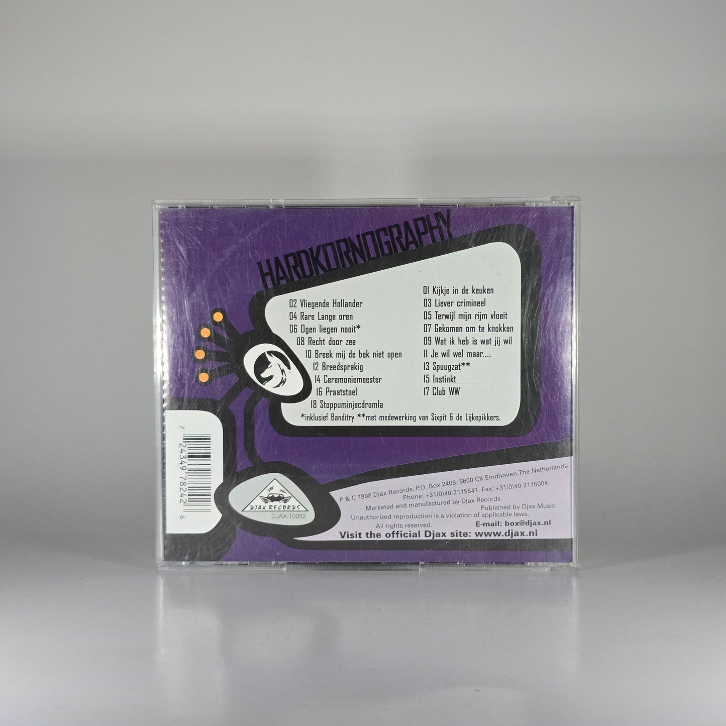 WHITE WOLF - HARDKORNOGRAPHY CD