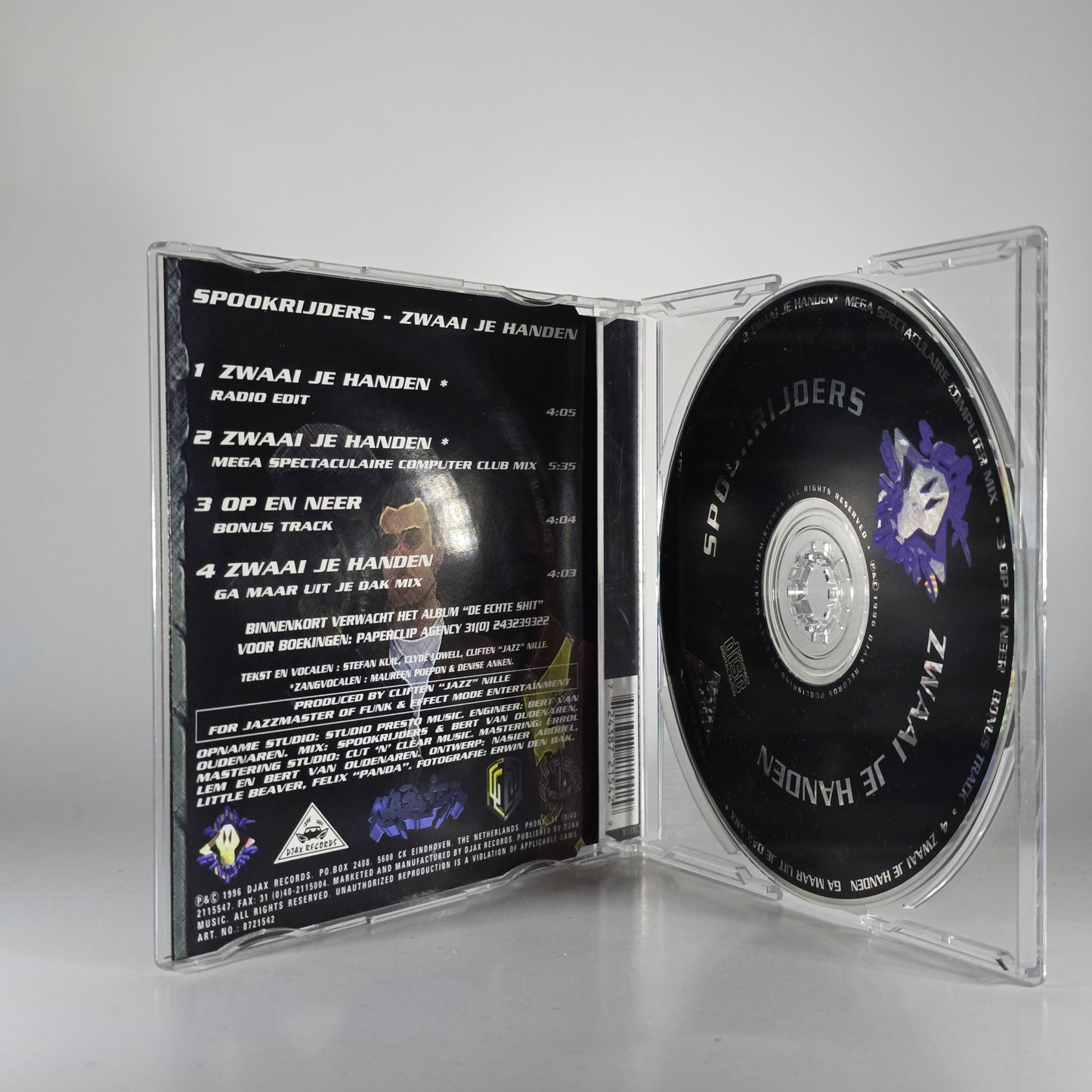 SPOOKRIJDERS - ZWAAI JE HANDEN CD MAXI-SINGLE