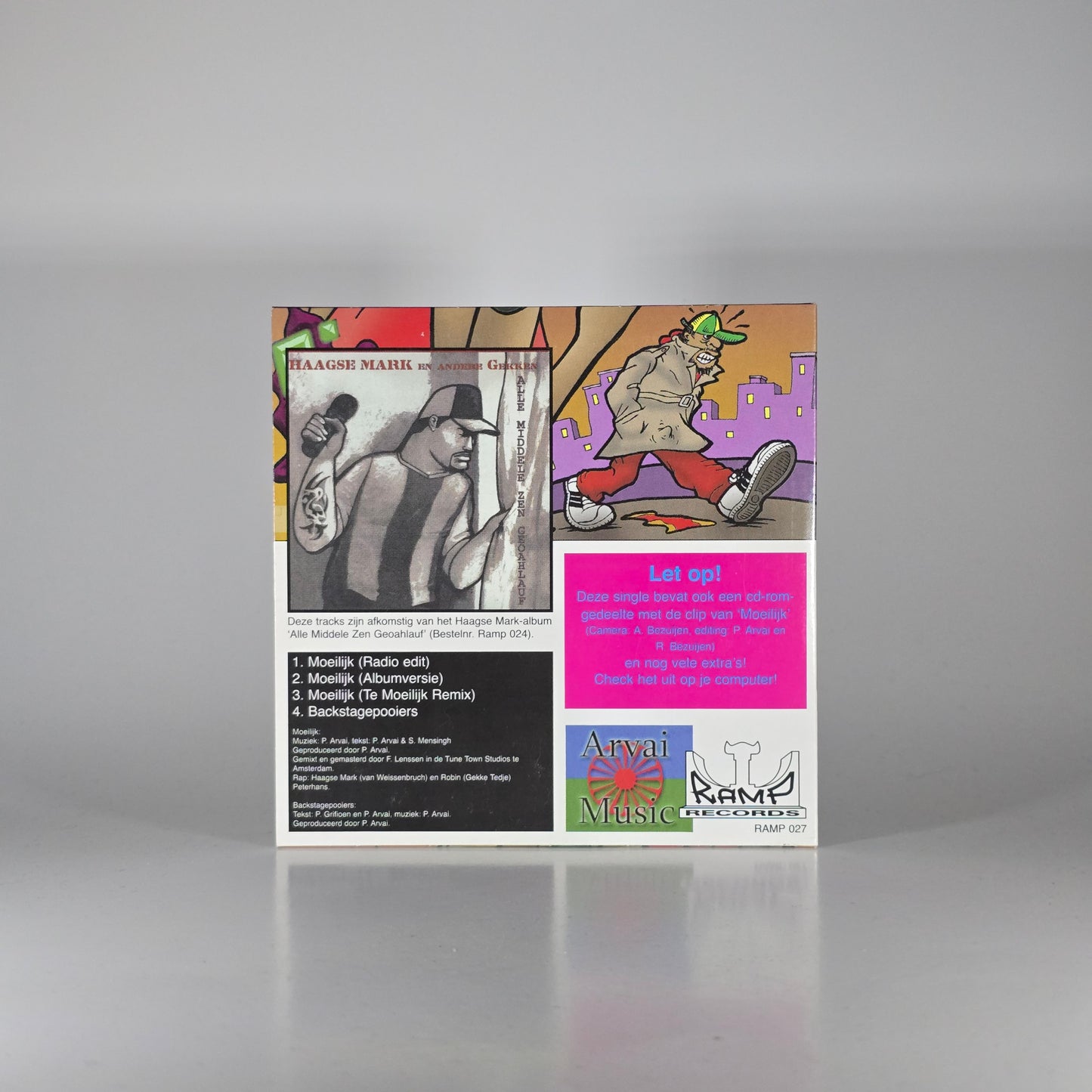 HAAGSE MARK - MOEILIJK CD SINGLE