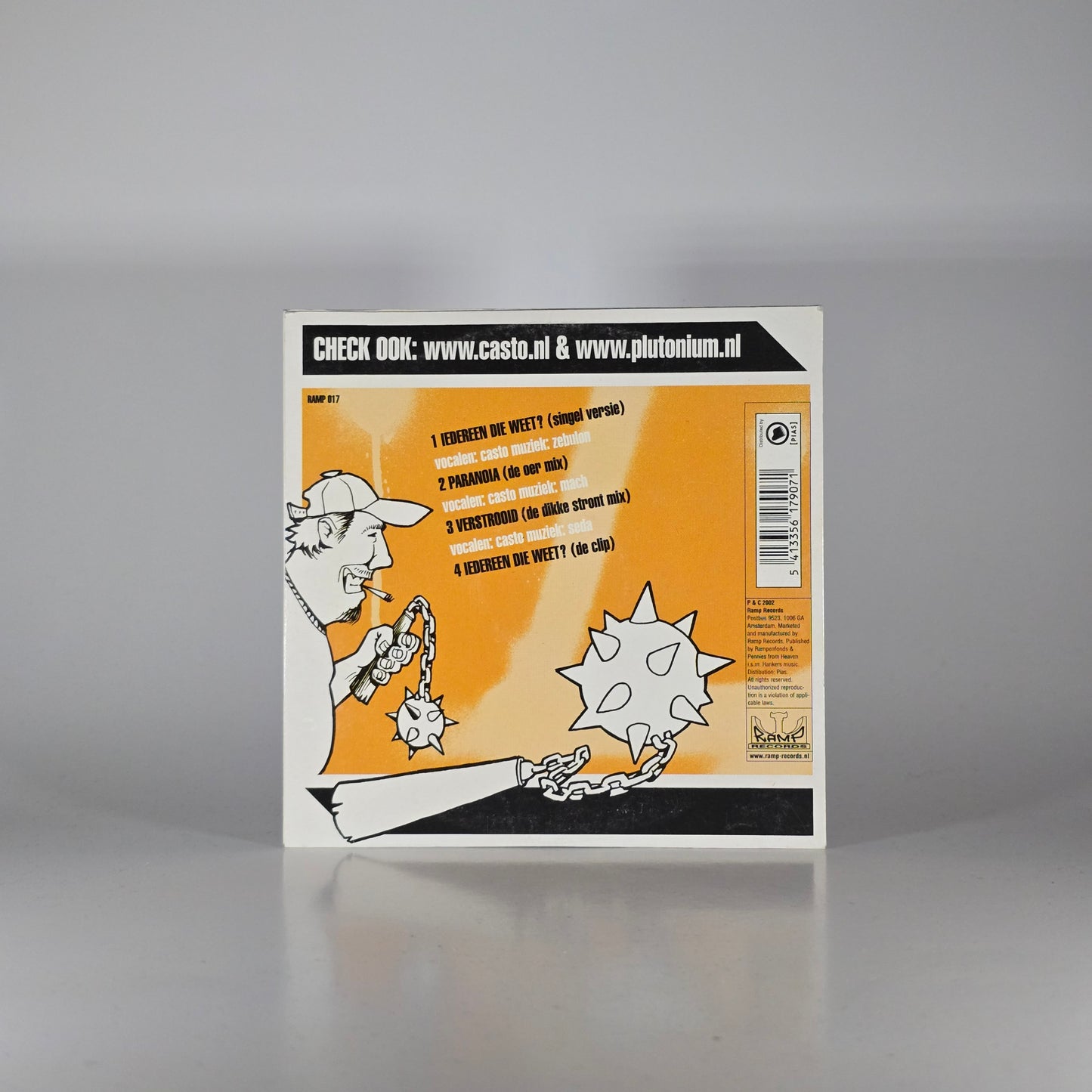 CASTO - IEDEREEN DIE WEET? CD SINGLE