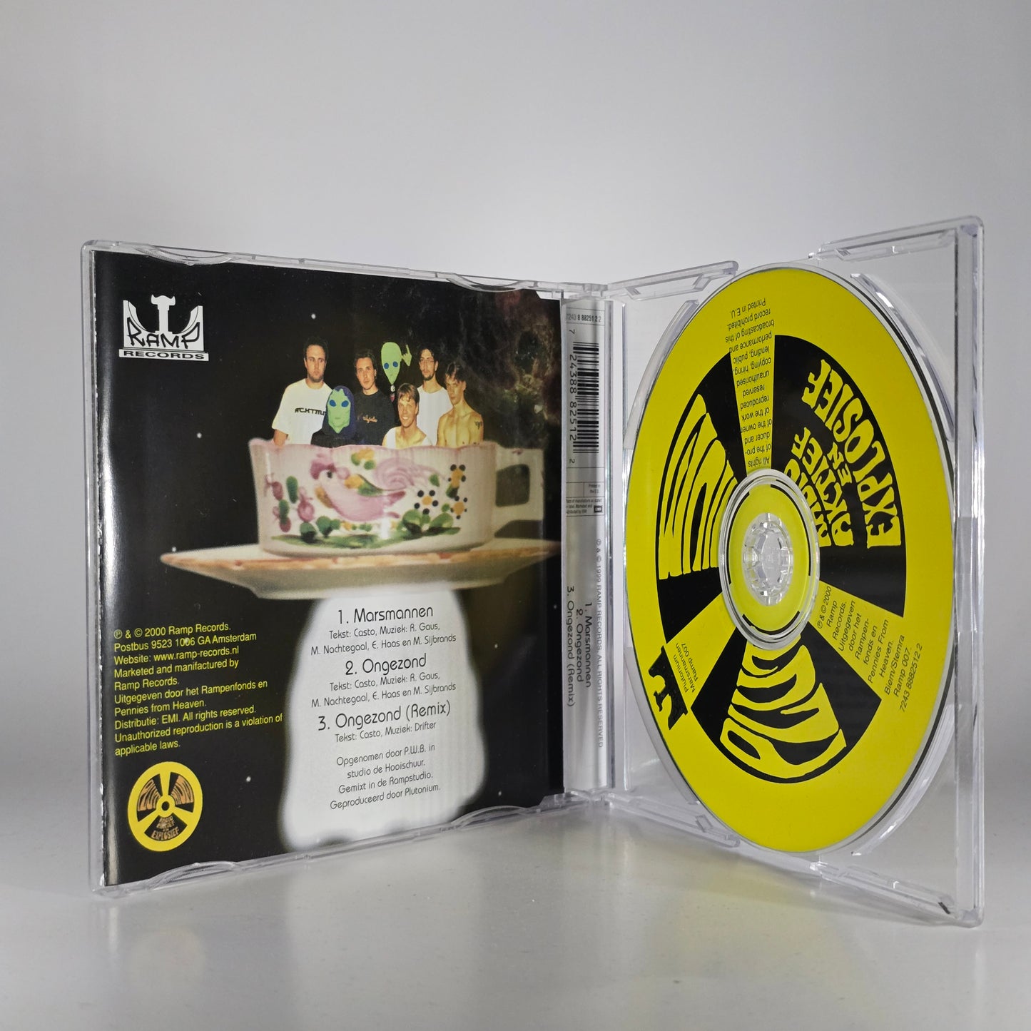 PLUTONIUM - MARSMANNEN CD MAXI-SINGLE