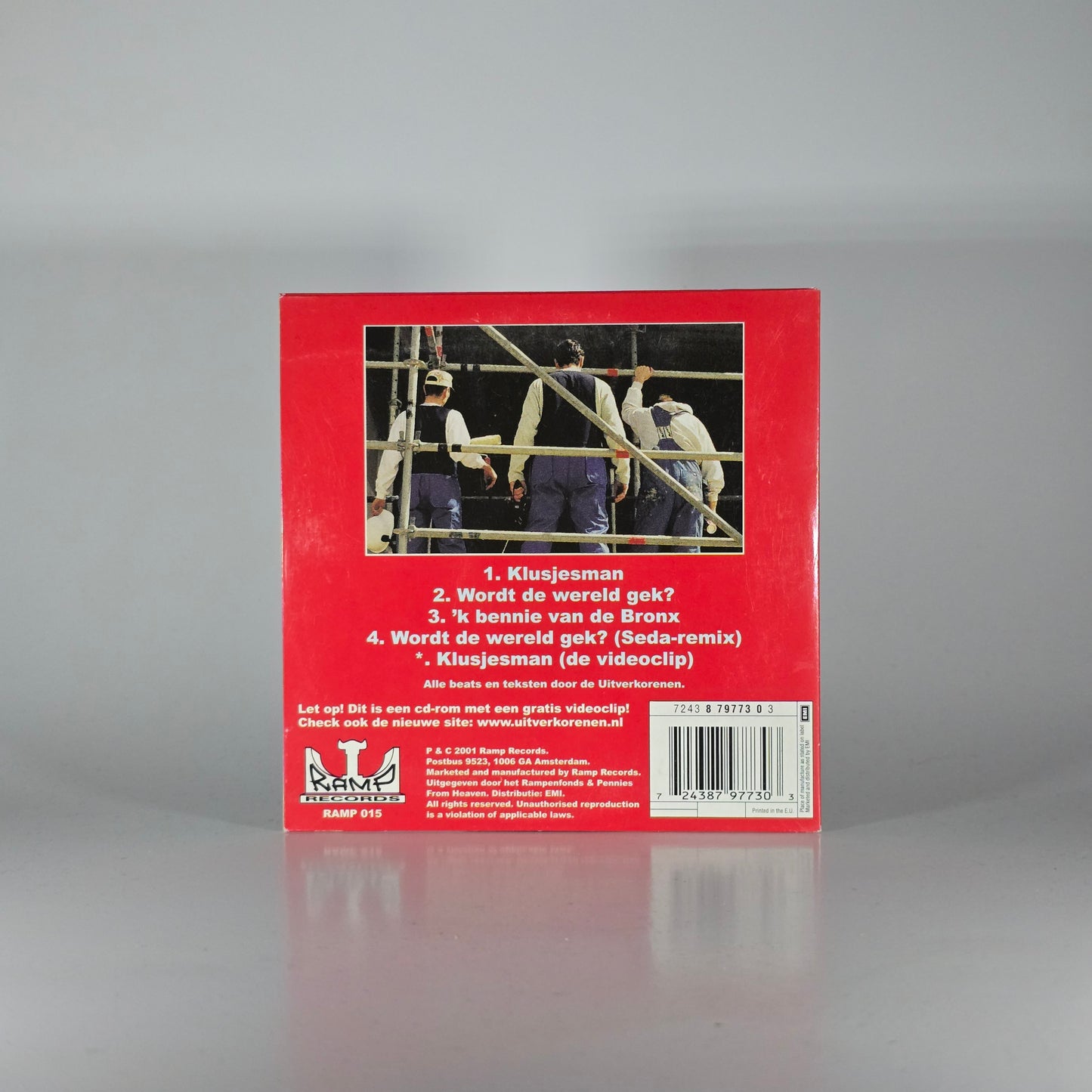UITVERKORENEN - KLUSJESMAN CD MAXI-SINGLE