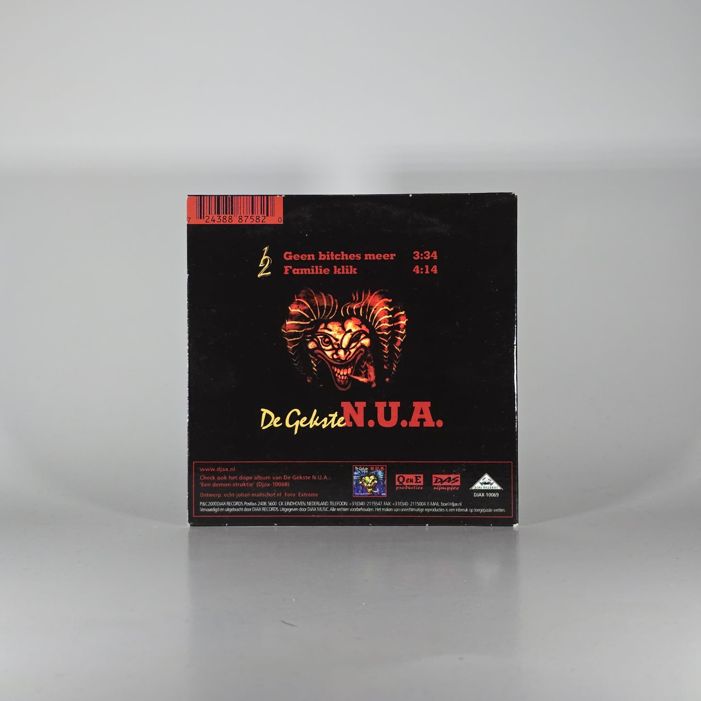 DE GEKSTE N.U.A. - GEEN BITCHES MEER CD MAXI-SINGLE