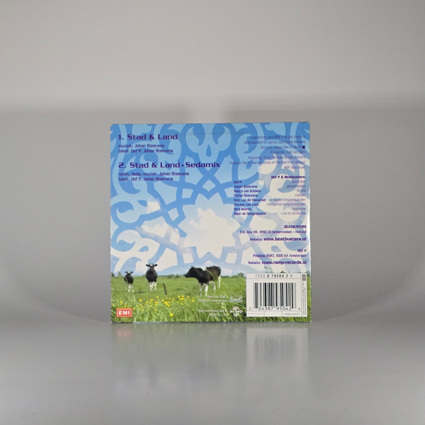 DEF P & BEATBUSTERS - STAD & LAND CD SINGLE