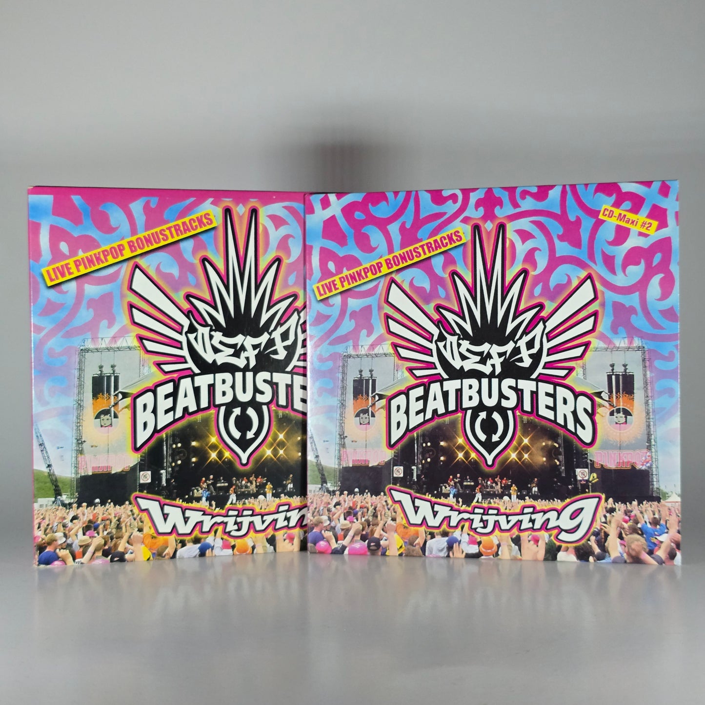 DEF P & BEATBUSTERS - WRIJVING (2XCD) MAXI-SINGLE