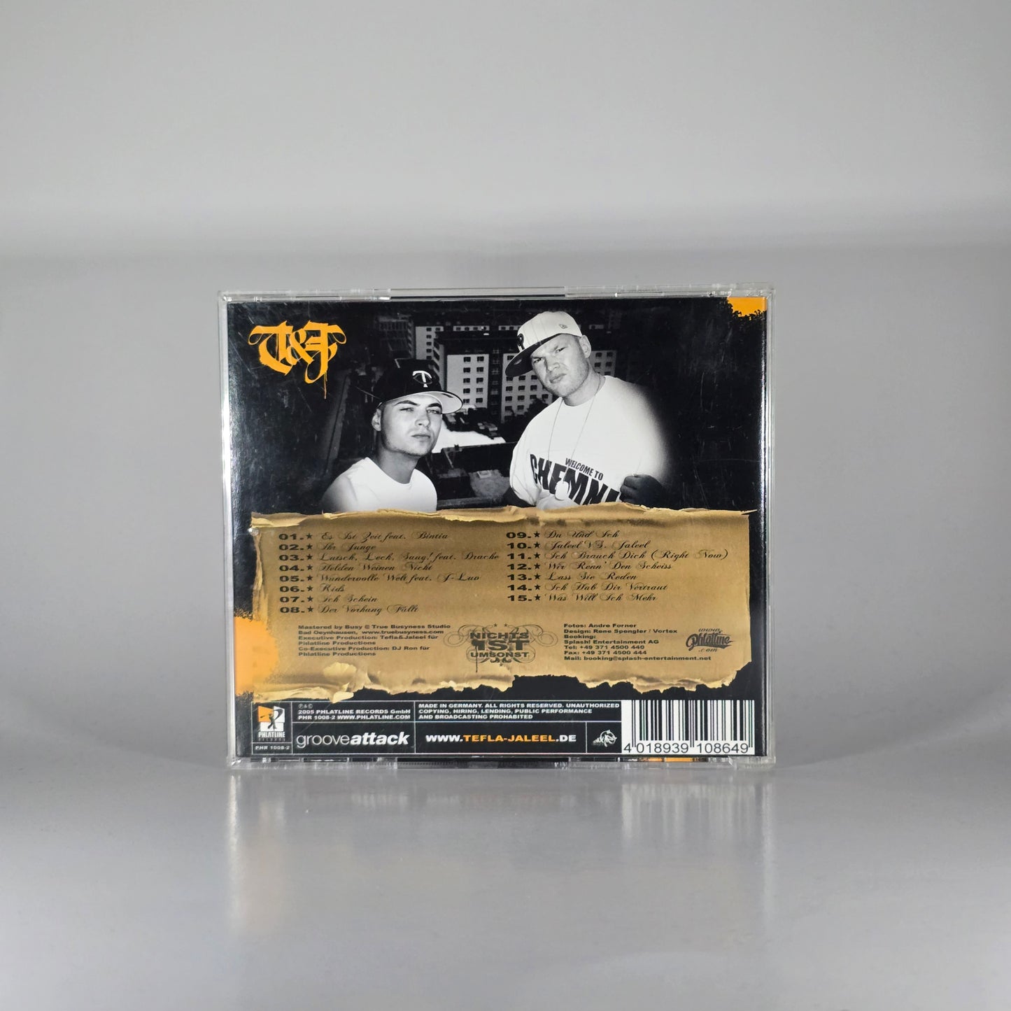 TEFLA & JALEEL - NICHTS IST UMSONST CD