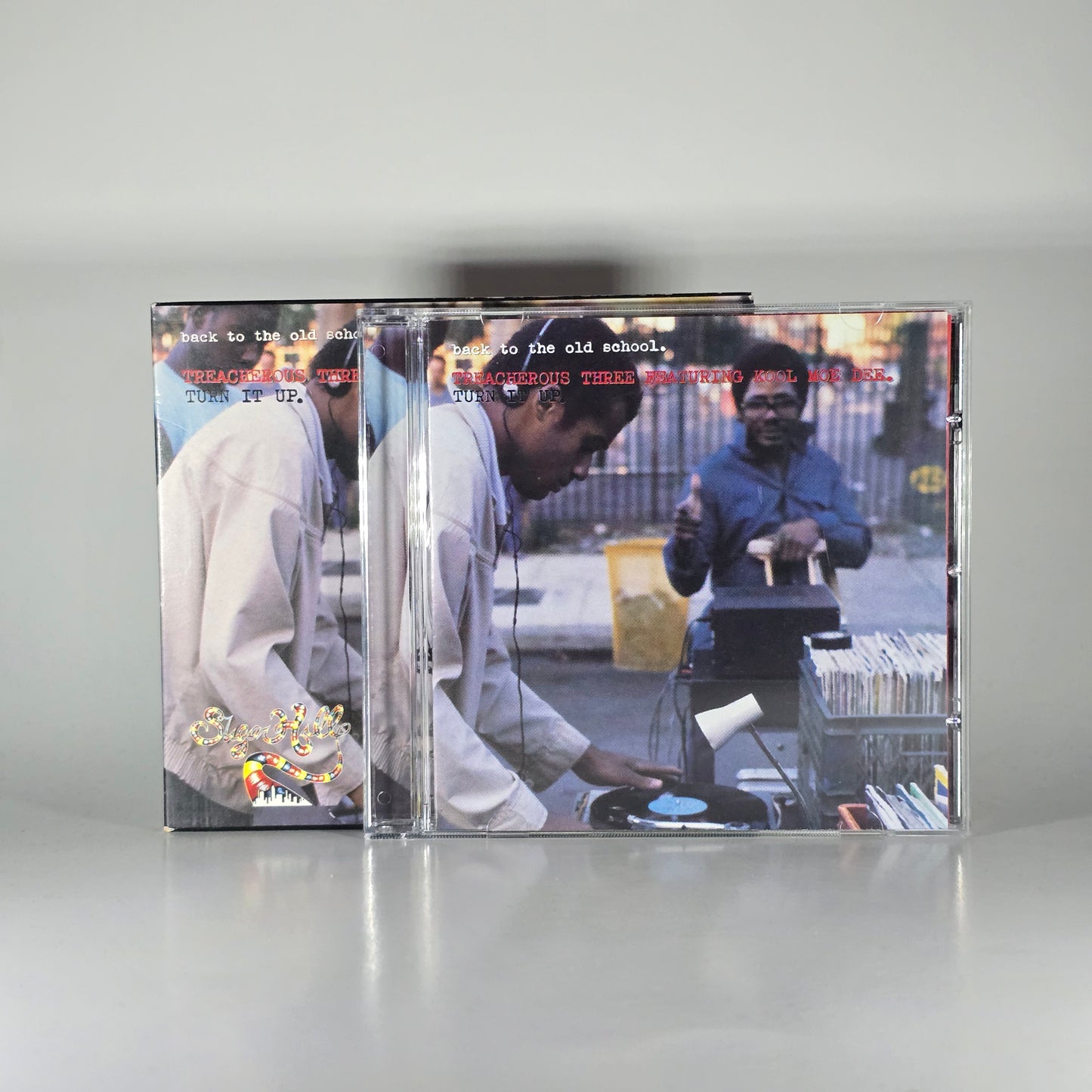 TREACHEROUS THREE FEATURING KOOL MOE DEE - BACK TO THE OLD SCHOOL (TURN IT UP) CD
