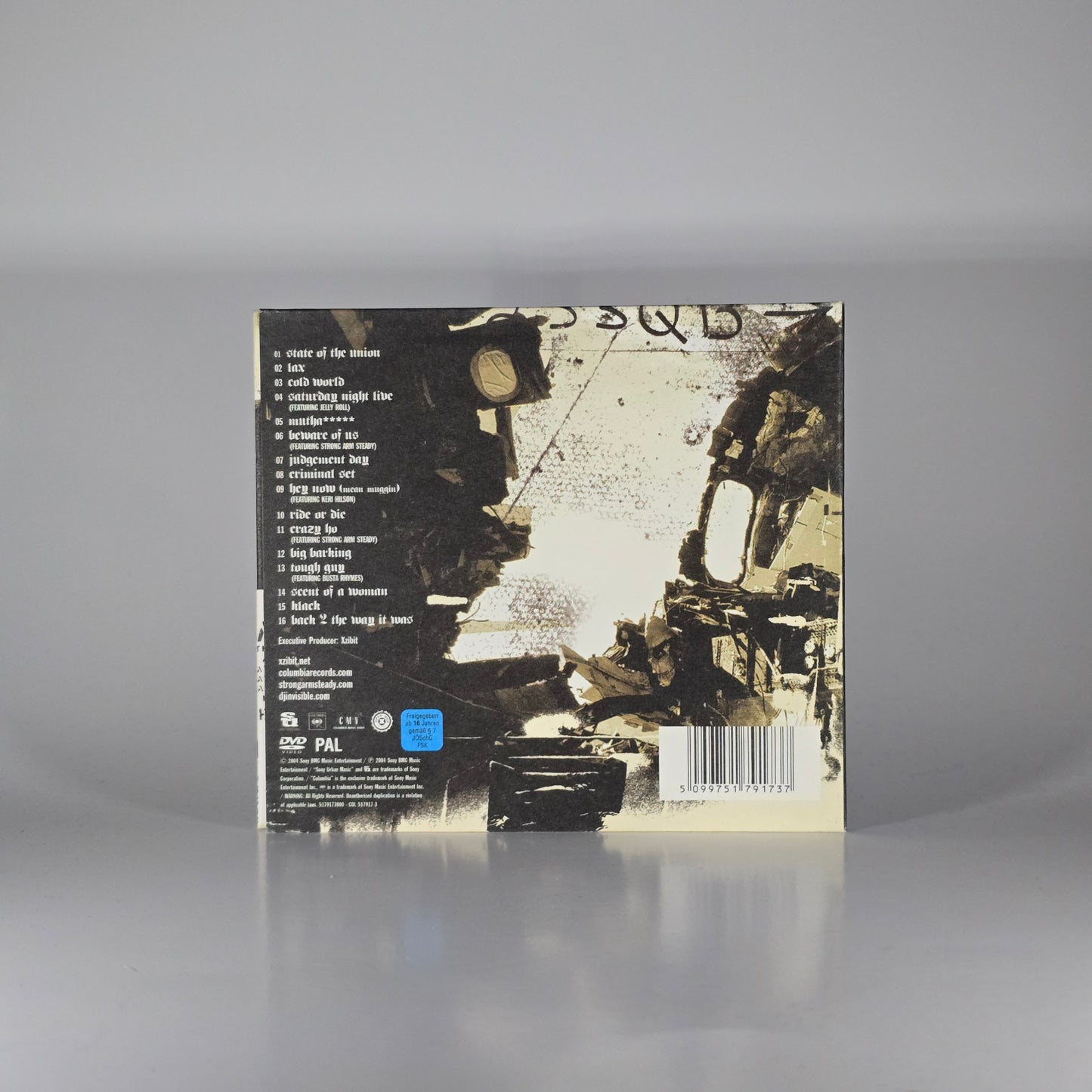 XZIBIT - WEAPONS OF MASS DESTRUCTION CD + DVD