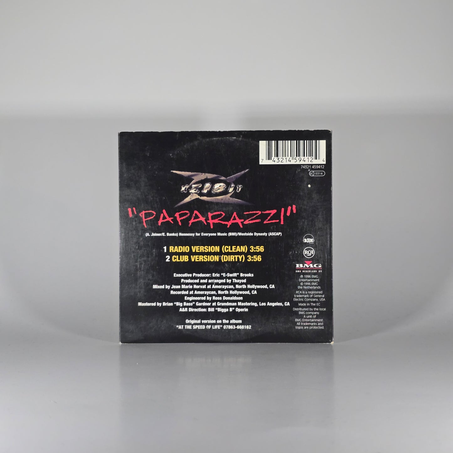 XZIBIT - PAPARAZZI CD SINGLE